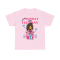 Funny 'My Monday and Tuesday — Even the Calendar Says W.T.F.' Graphic Tee