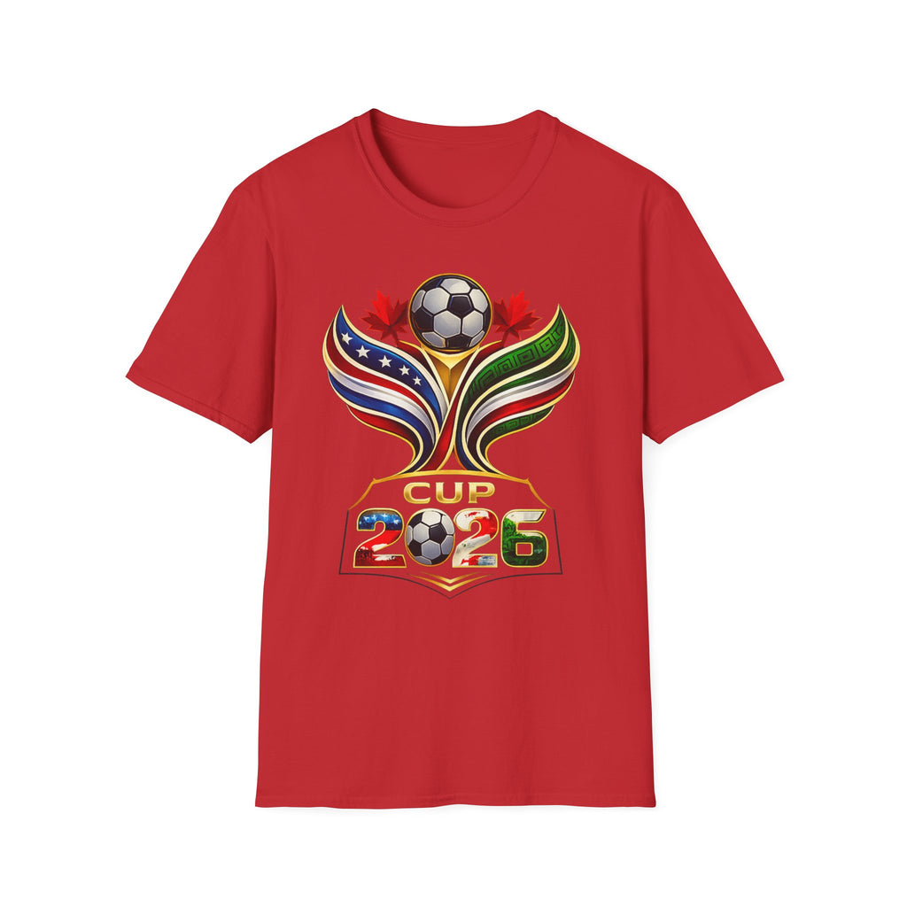 World Football 2026 T-Shirt | USA Mexico Canada Soccer Fan Shirt | North America Cup 2026 Tee | Limited Edition