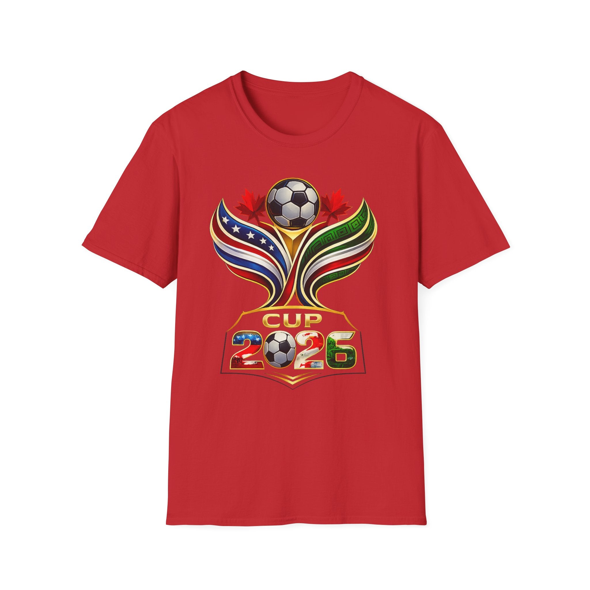 World Football 2026 T-Shirt | USA Mexico Canada Soccer Fan Shirt | North America Cup 2026 Tee | Limited Edition