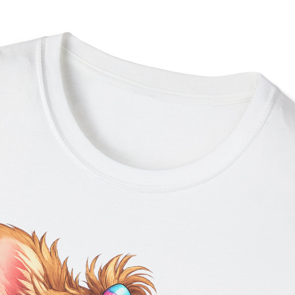 Funny Crazy Dog T-Shirt – Cute Chaos Shirt – Gift for Women Dog Lovers Unisex Softstyle T-Shirt