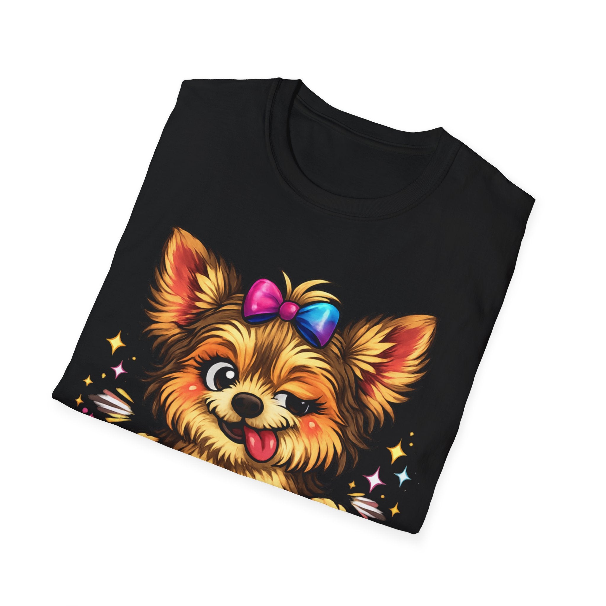Cute Dog T-Shirt — "A Little Crazy Never Hurt Nobody" Graphic Tee
