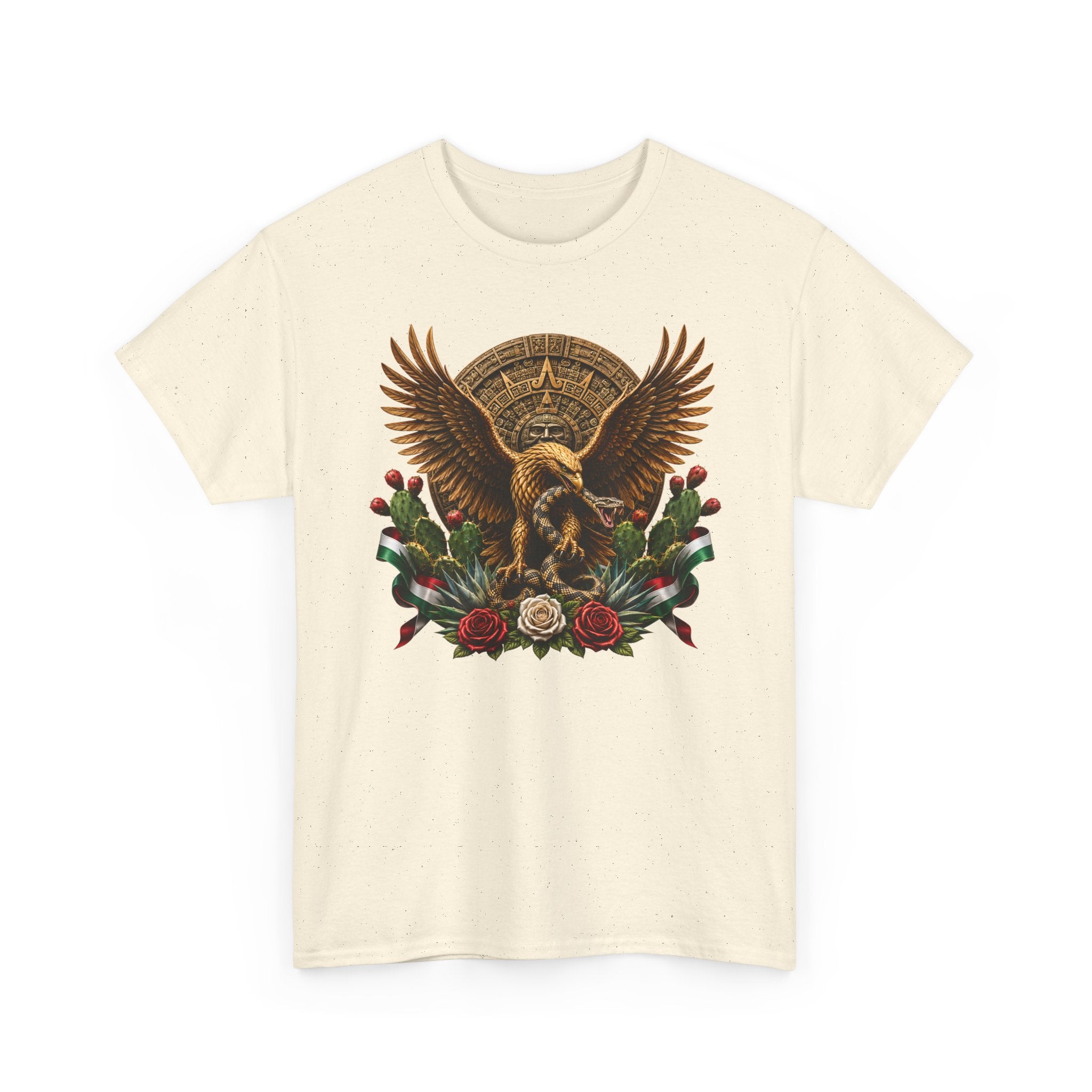 Mexican Golden Eagle T-Shirt | Playera Mexicana Águila Dorada