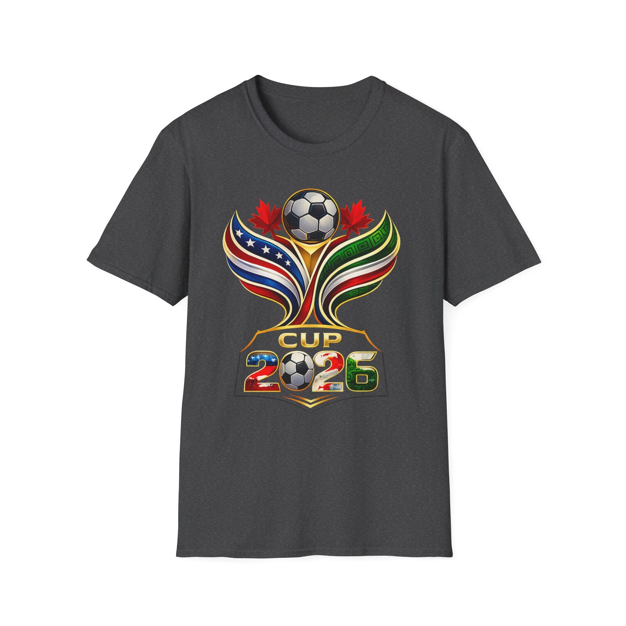 World Football 2026 T-Shirt | USA Mexico Canada Soccer Fan Shirt | North America Cup 2026 Tee | Limited Edition