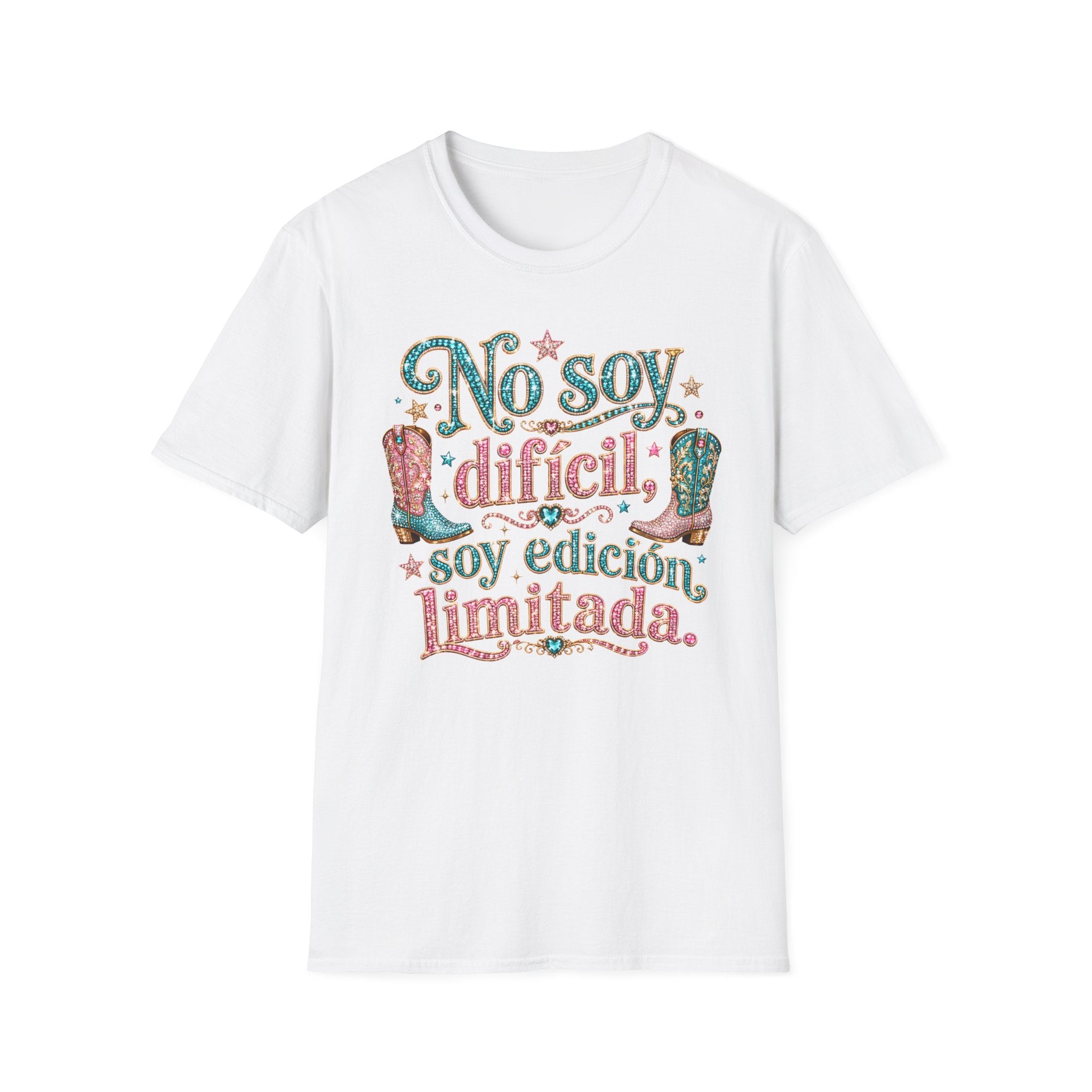 No Soy Difícil Soy Edición Limitada Graphic T-Shirt