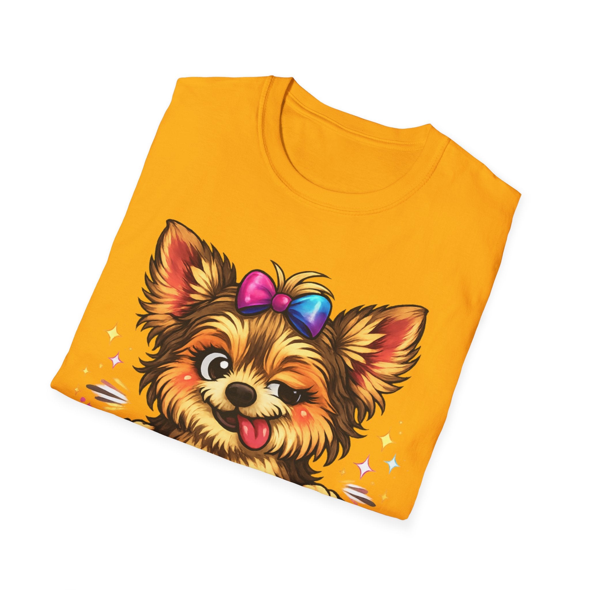 Cute Dog T-Shirt — "A Little Crazy Never Hurt Nobody" Graphic Tee