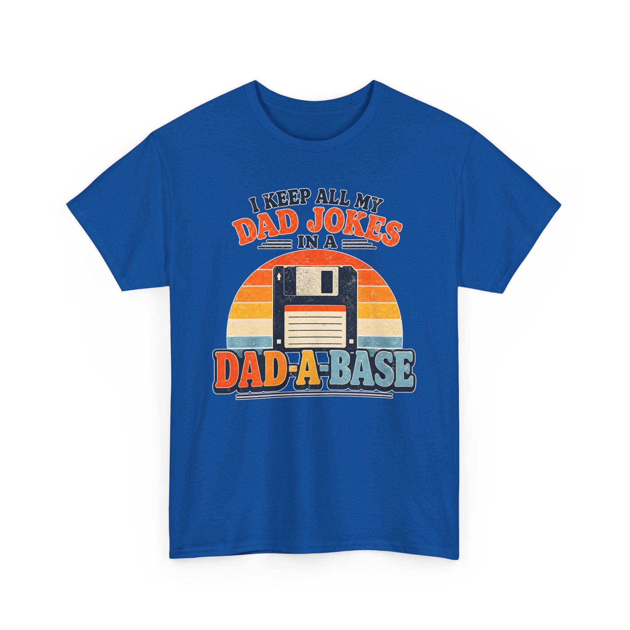 Dad-A-Base Retro Dad Jokes T-Shirt
