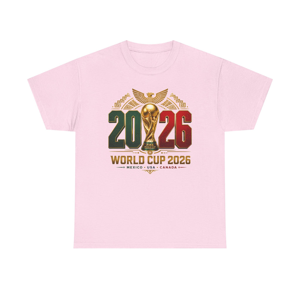 Mexican World Cup 2026 T-Shirt — Mexico USA Canada Soccer Trophy Design