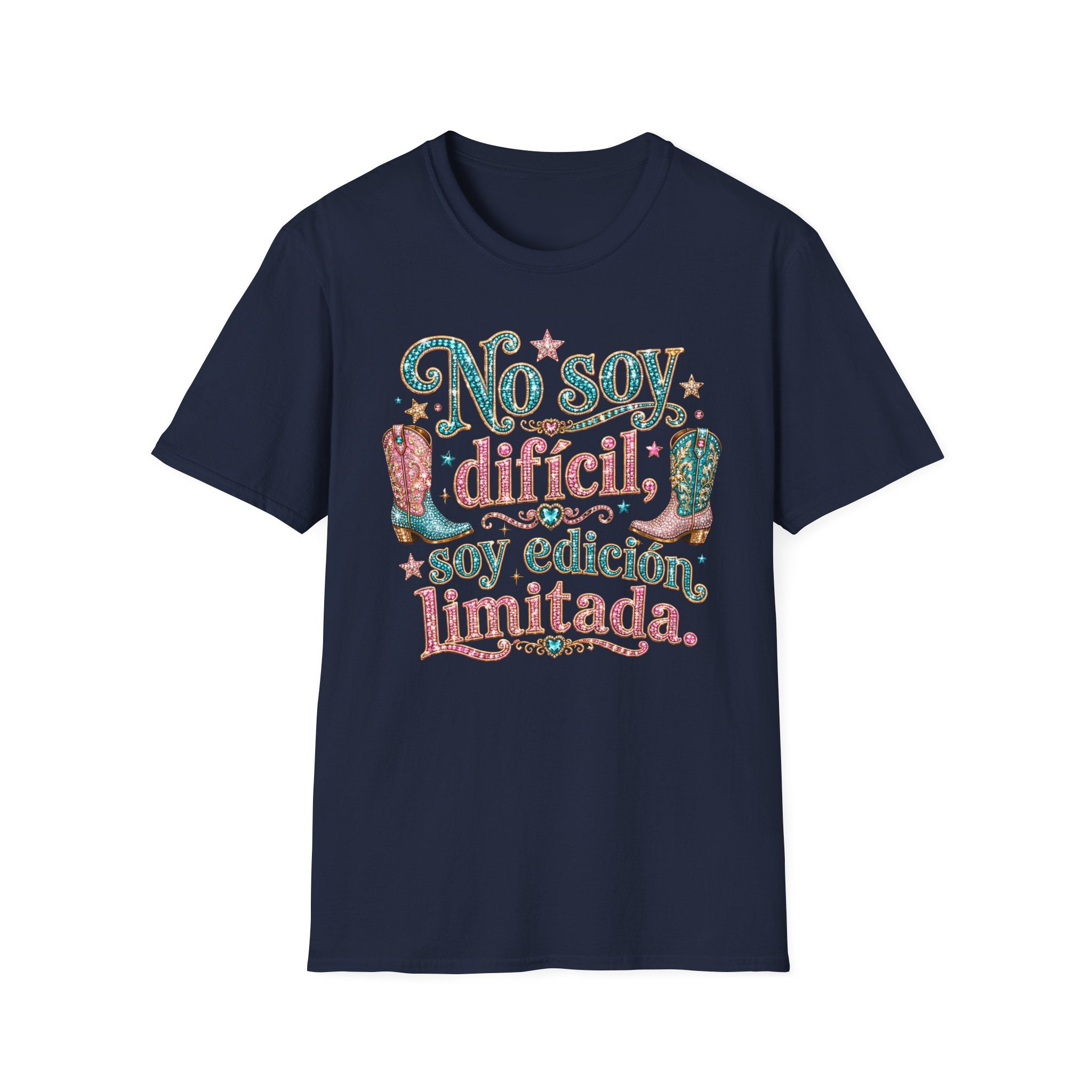 No Soy Difícil Soy Edición Limitada Graphic T-Shirt