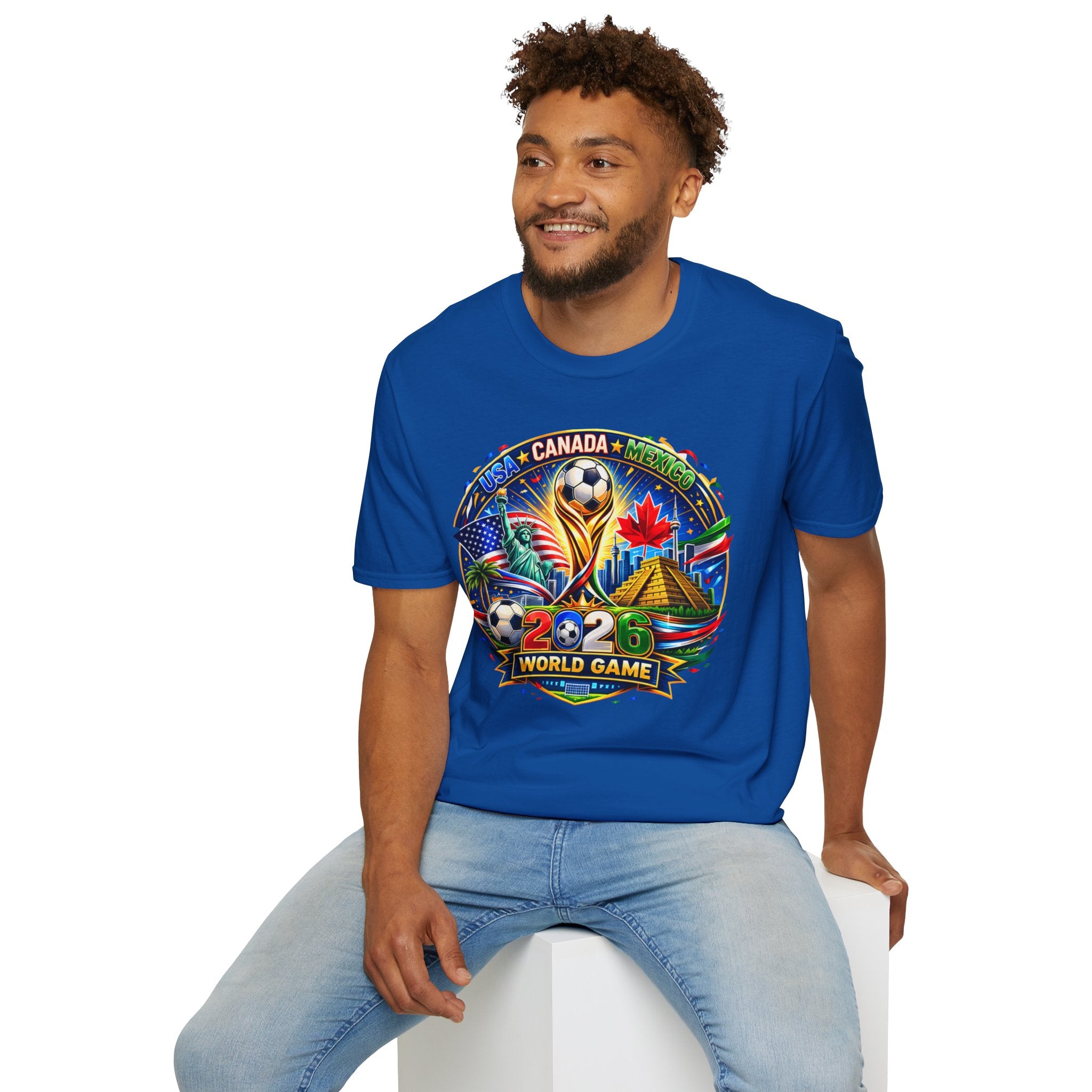 2026 World Game Canada Soccer T-Shirt — International Soccer Tournament Tee