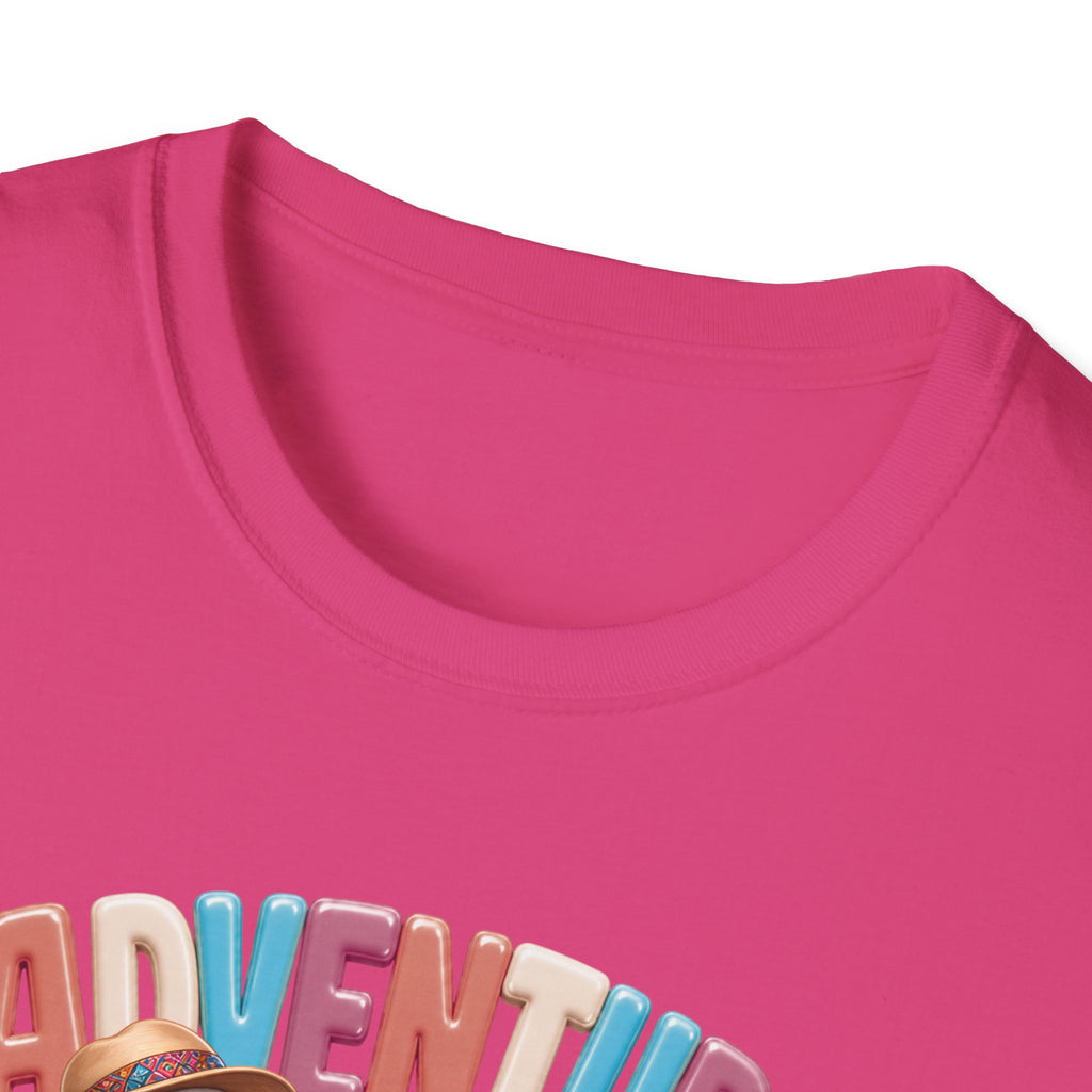 Adventure Is My Therapy T‑Shirt — Vintage Travel Grandma Graphic Tee