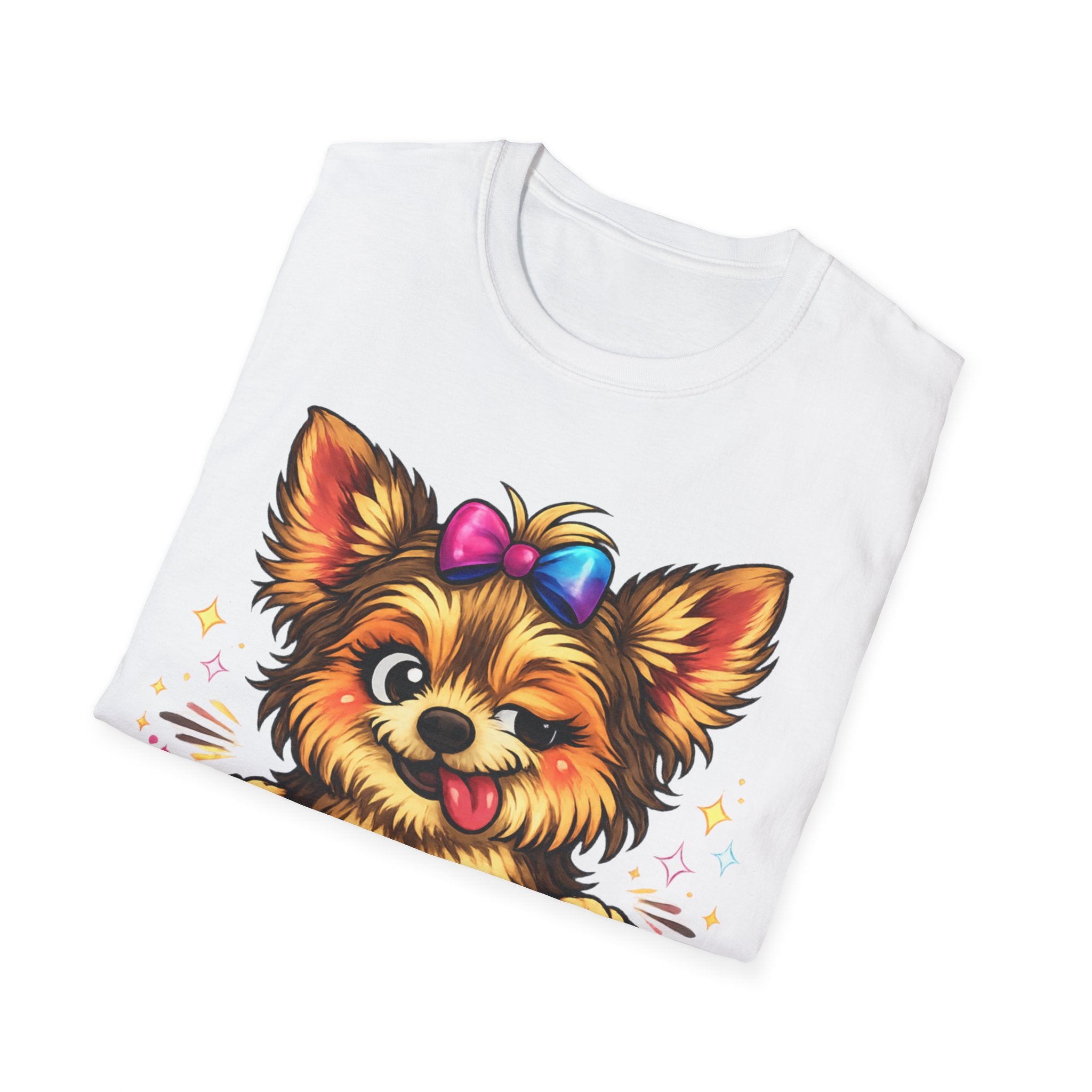 Cute Dog T-Shirt — "A Little Crazy Never Hurt Nobody" Graphic Tee
