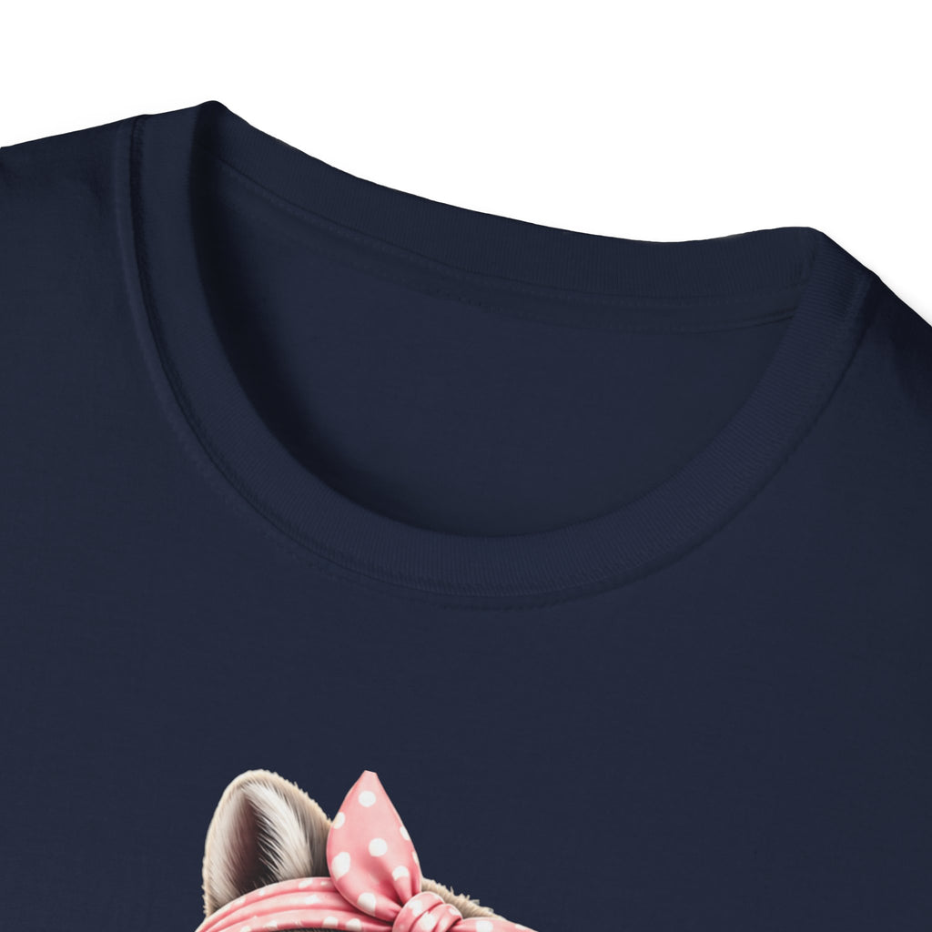 Mother's Day Raccoon T-Shirt - 'Happy Mother's Day' Floral Mom Tee