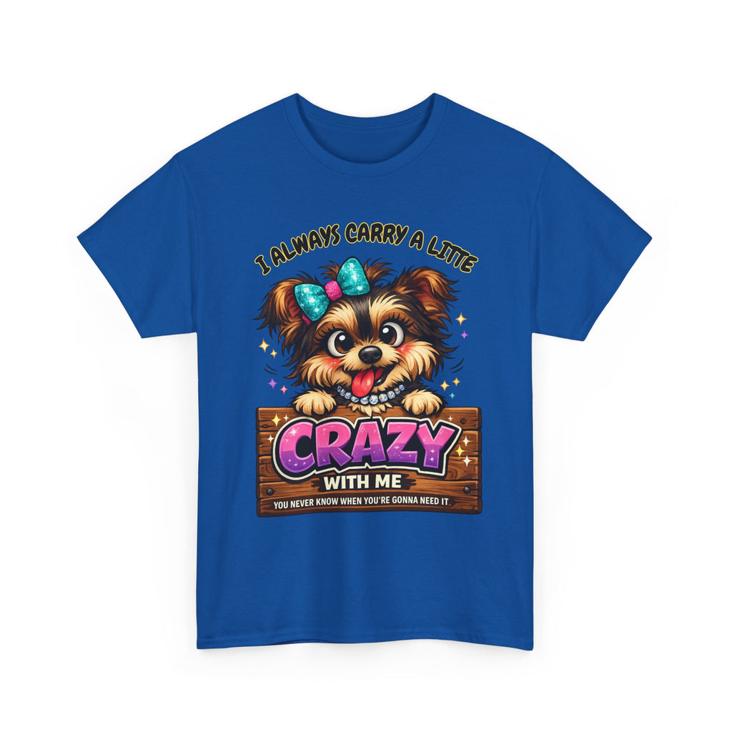 Funny Crazy Dog T-Shirt – Cute Chaos Shirt – Gift for Women Dog Lovers