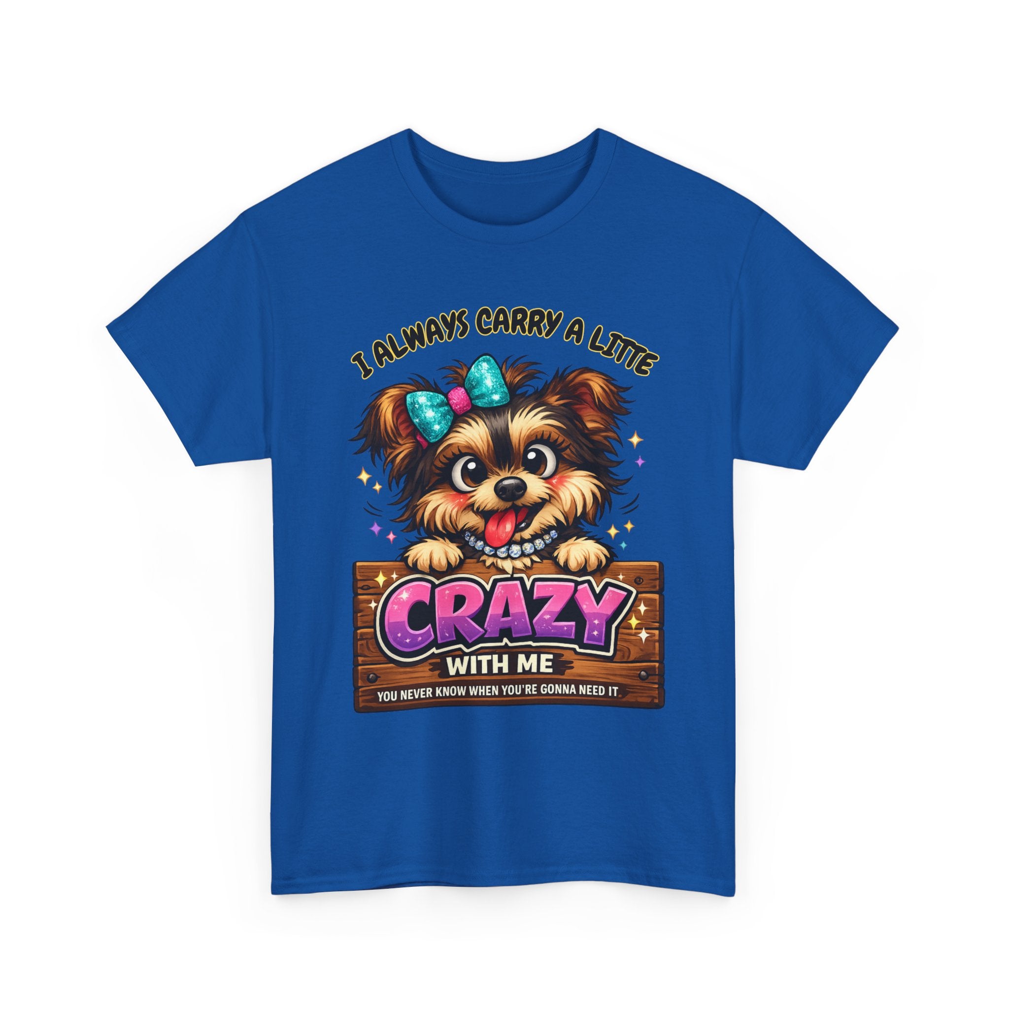 Funny Crazy Dog T-Shirt – Cute Chaos Shirt – Gift for Women Dog Lovers