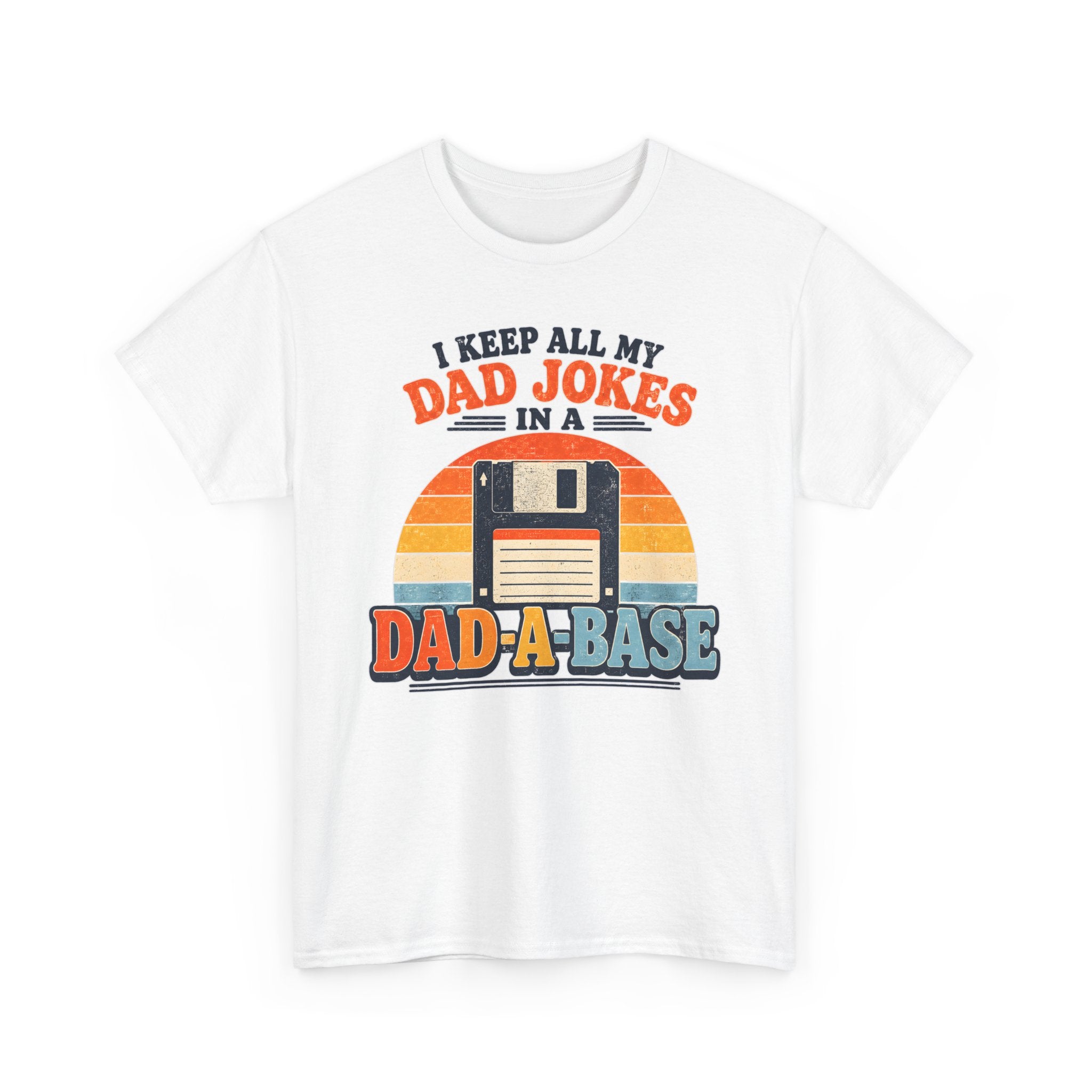 Dad-A-Base Retro Dad Jokes T-Shirt