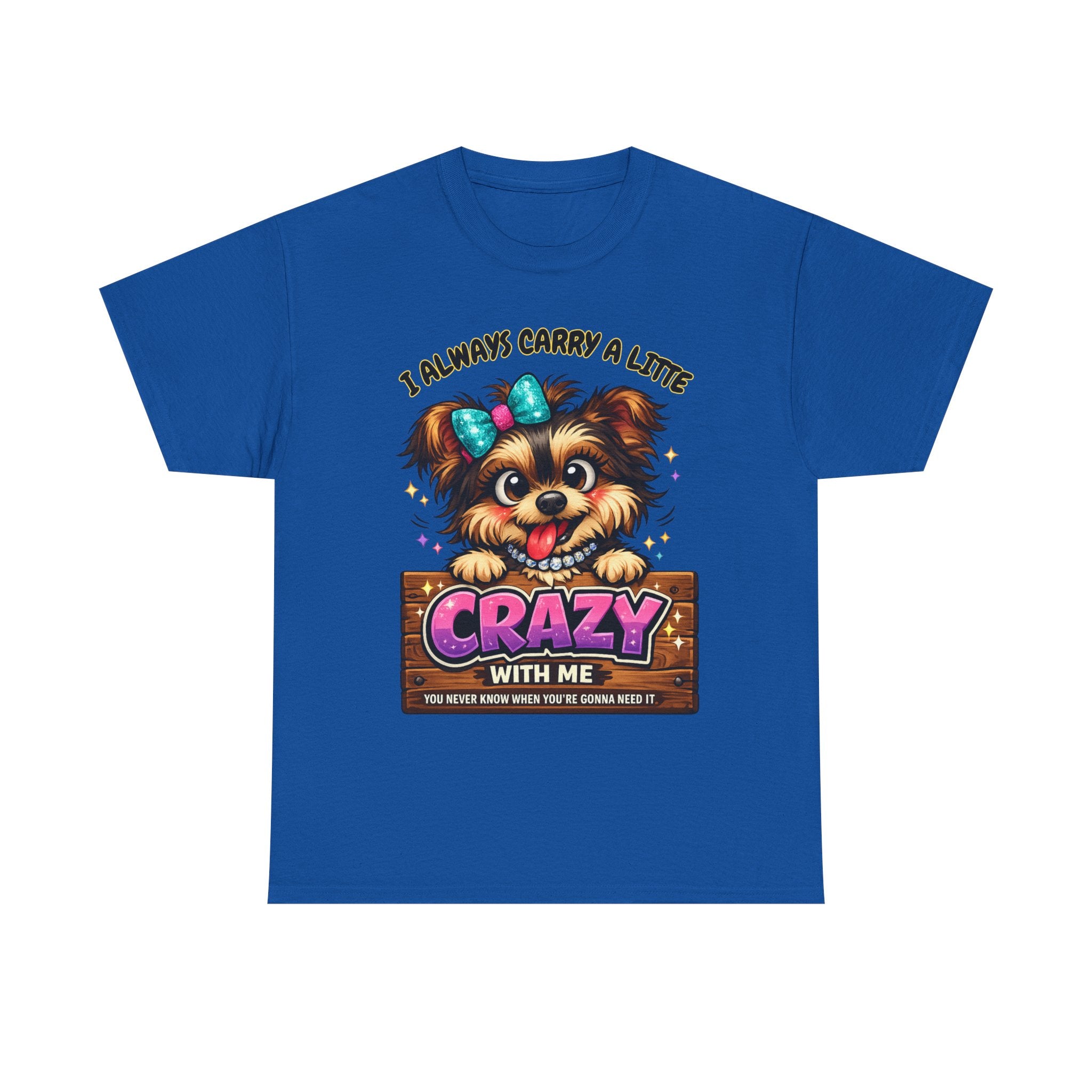 Funny Crazy Dog T-Shirt – Cute Chaos Shirt – Gift for Women Dog Lovers