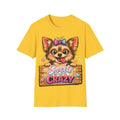 Sweet But A Little Crazy Dog T-Shirt — Cute Yorkshire Pup Graphic Tee