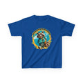 Kids Tee — "Listos para la Aventura" Cute Raccoon Explorer Graphic