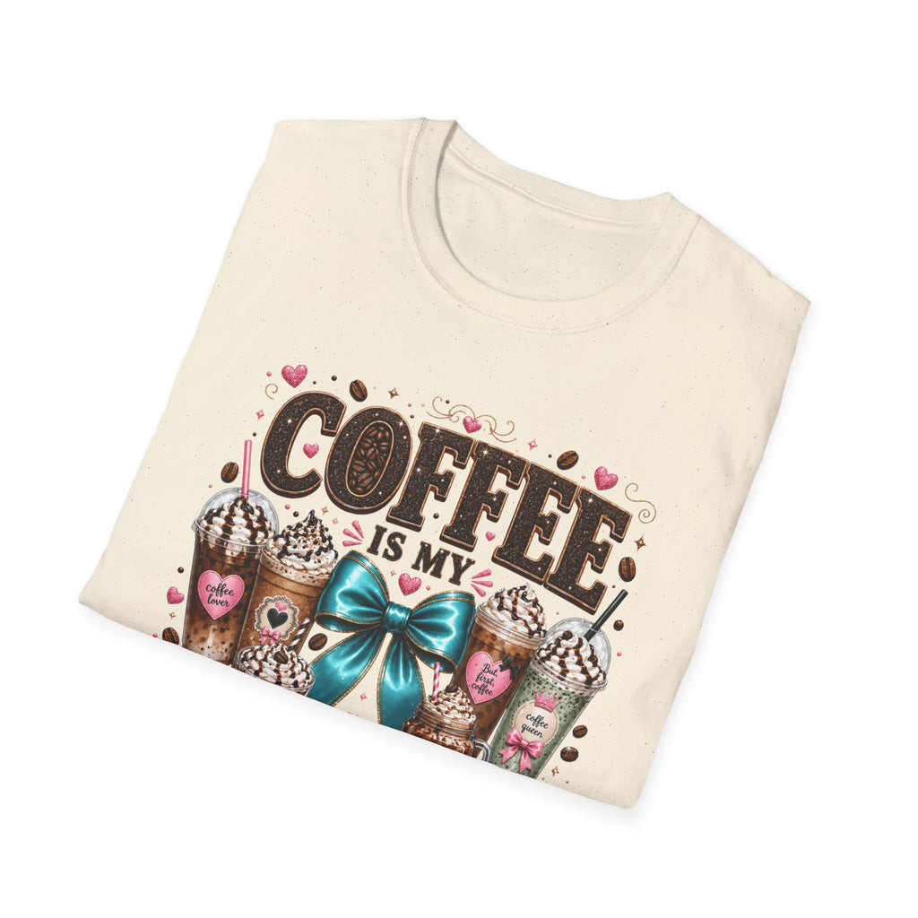 Coffee Is My Soul Food T-Shirt — Cute Coffee Cup Graphic Tee