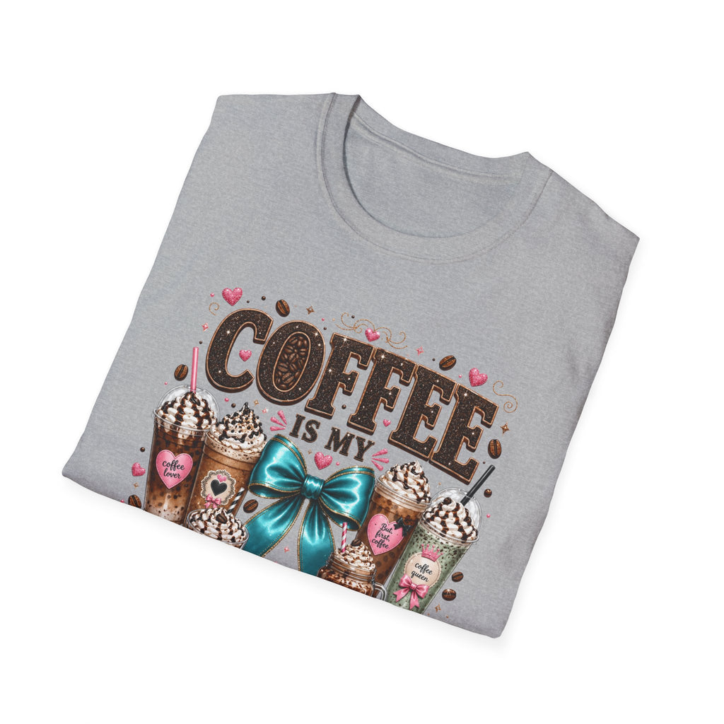Coffee Is My Soul Food T-Shirt — Cute Coffee Cup Graphic Tee