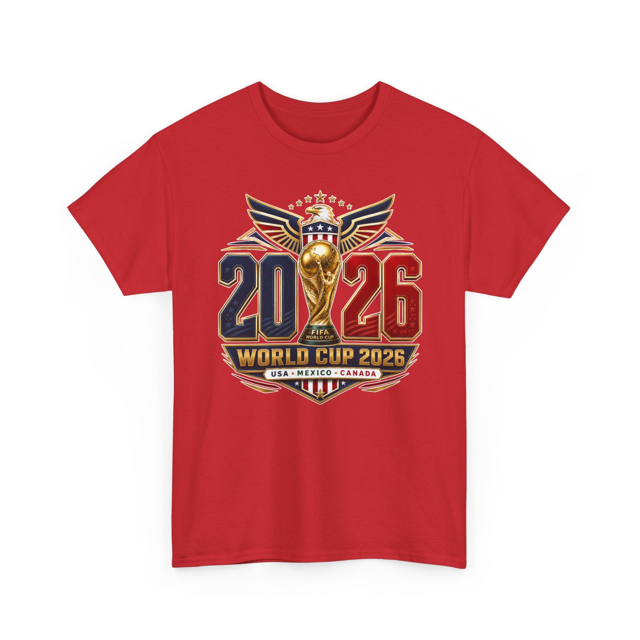 USA World Cup 2026 T-Shirt – USA Mexico Canada Soccer Trophy Design