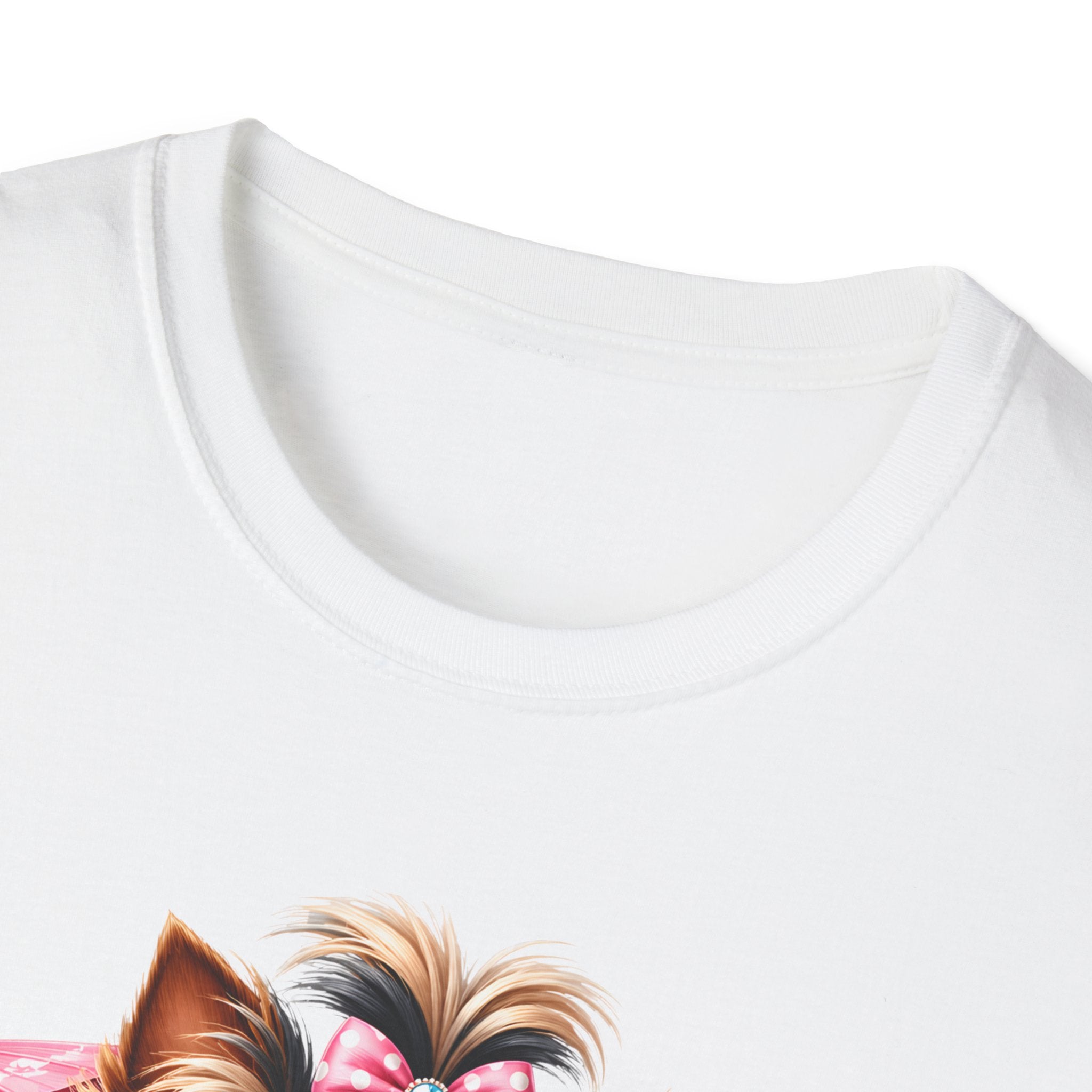 Yorkie Beach T-Shirt — "Beach Please" Cute Dog Summer Graphic Tee