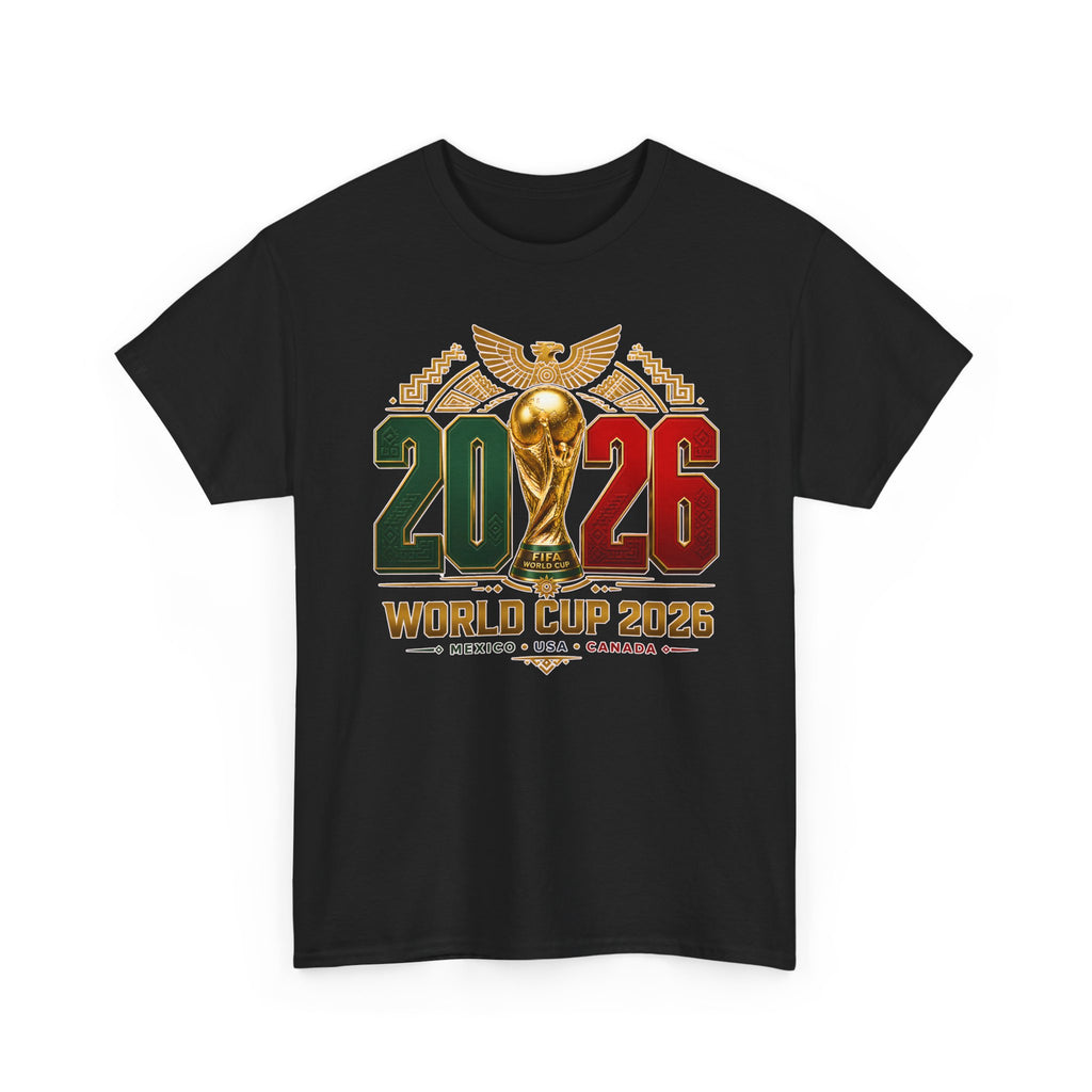 Mexican World Cup 2026 T-Shirt — Mexico USA Canada Soccer Trophy Design