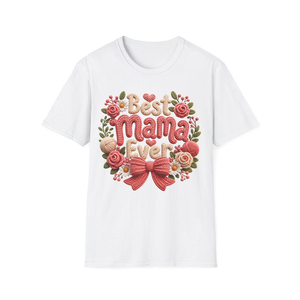 Best Mama Ever Floral T-Shirt — Mother's Day Gift Tee