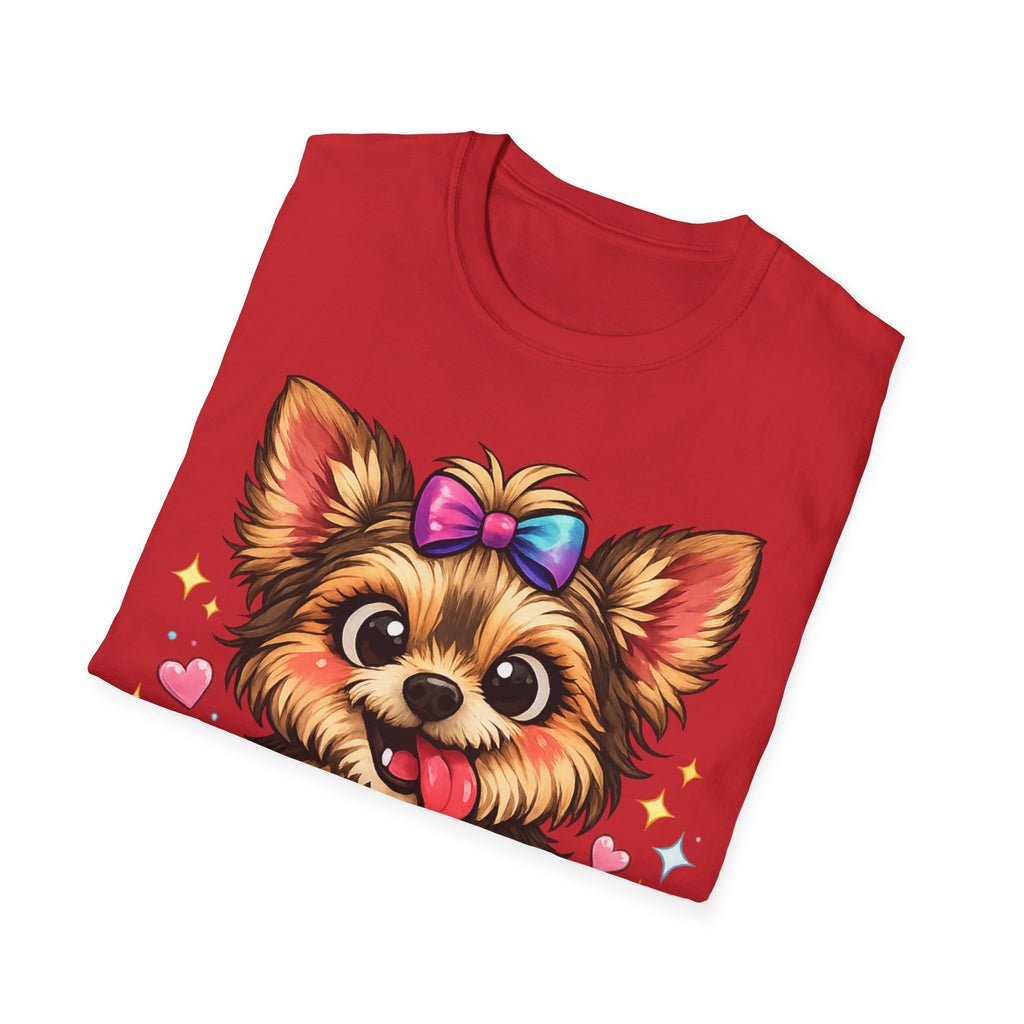 Sweet But A Little Crazy Dog T-Shirt — Cute Yorkshire Pup Graphic Tee