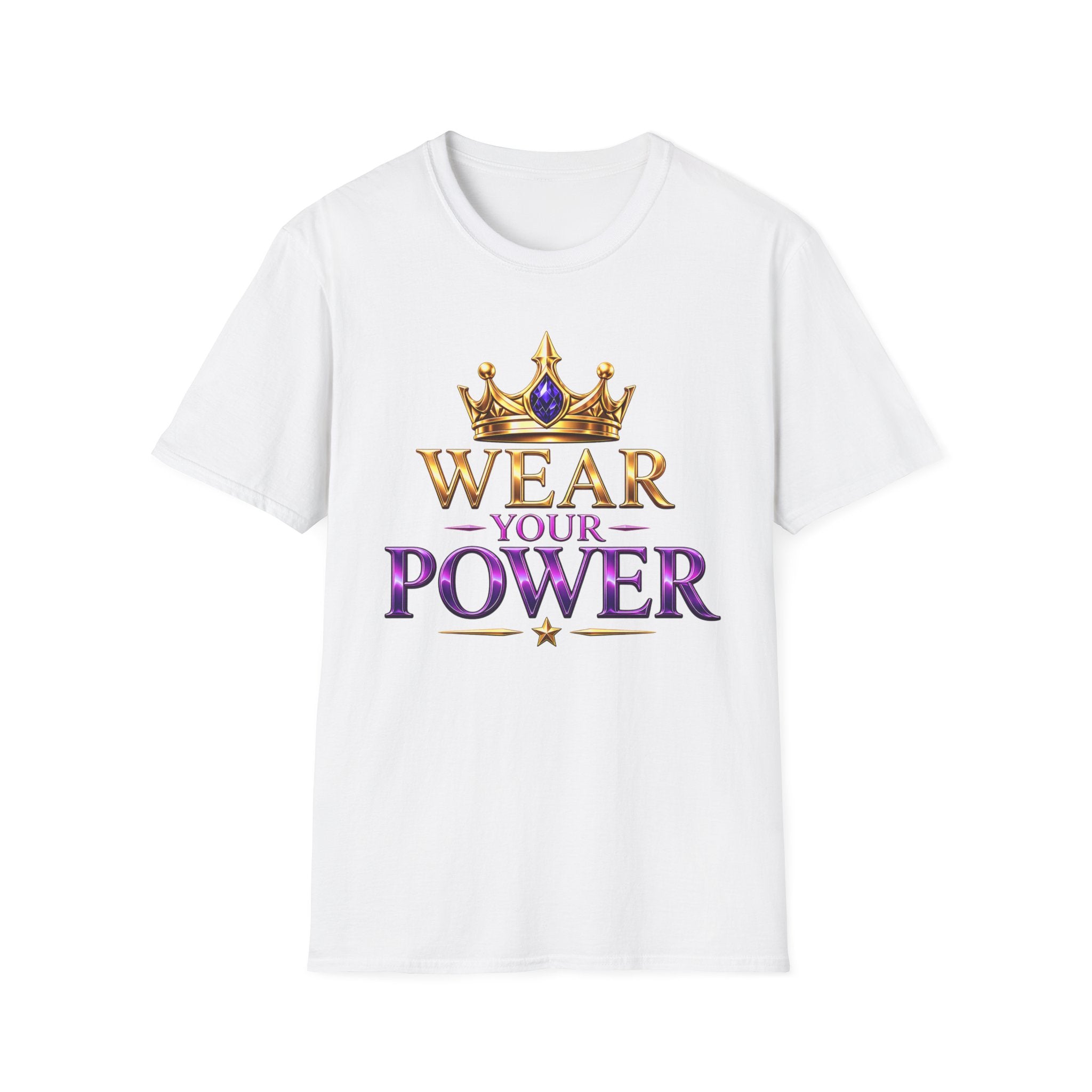 Wear Your Power T-Shirt — Crowned Empowerment Tee