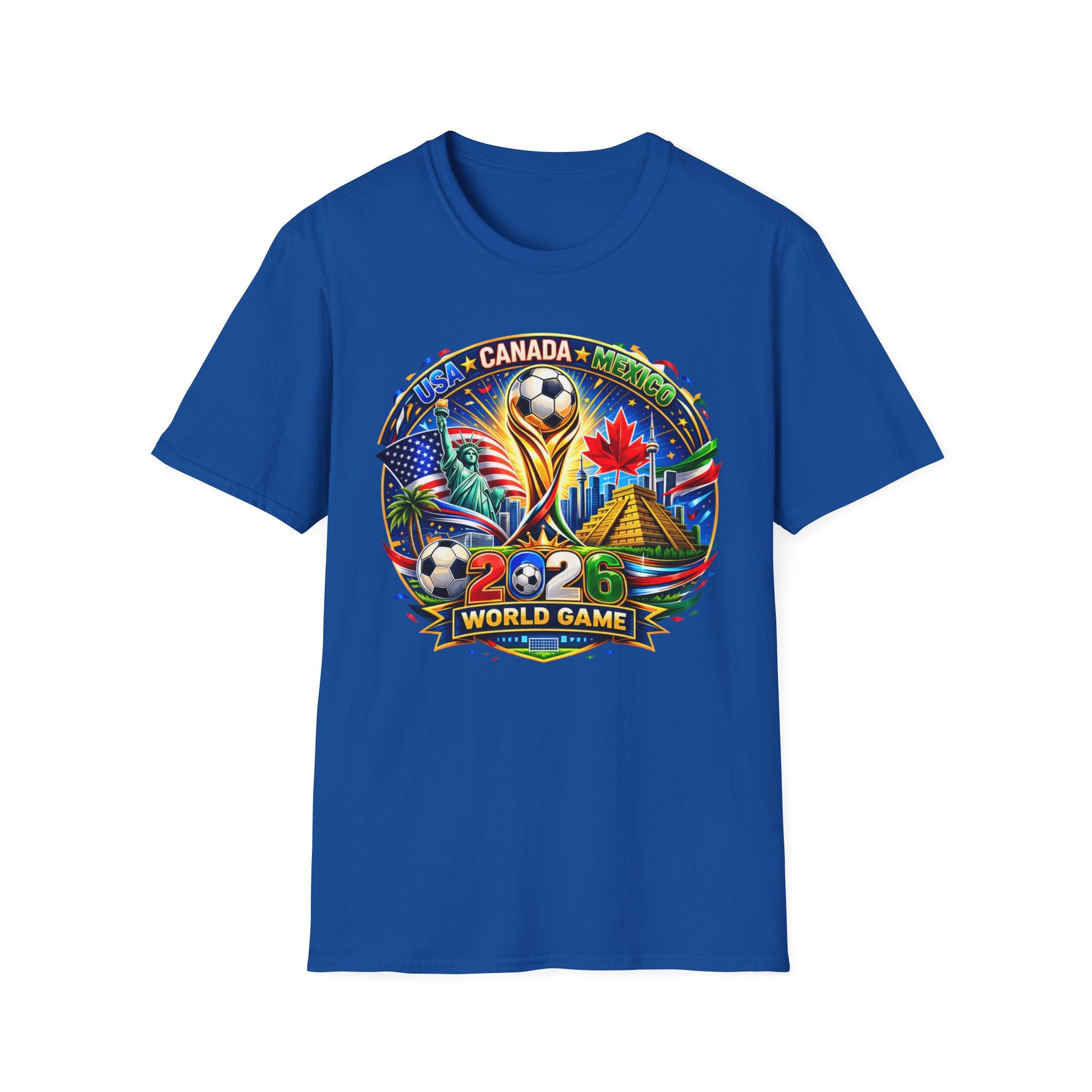 World Cup 2026 North America T-Shirt | USA Canada Mexico Soccer Fan Shirt | Limited Edition 2026 Football Tee