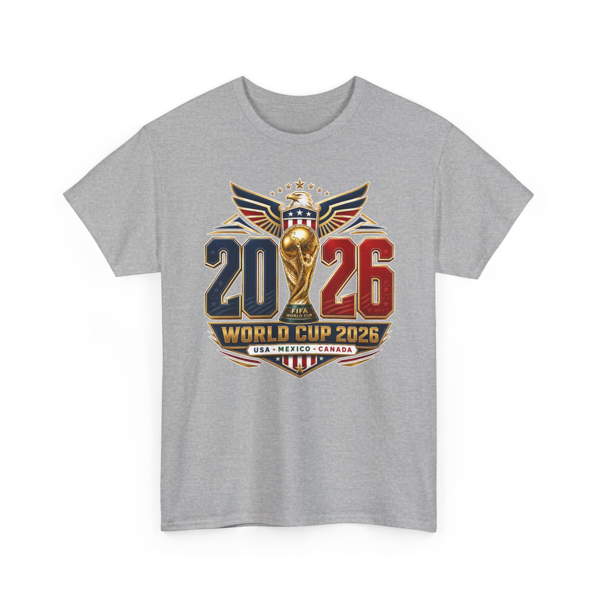 USA World Cup 2026 T-Shirt – USA Mexico Canada Soccer Trophy Design