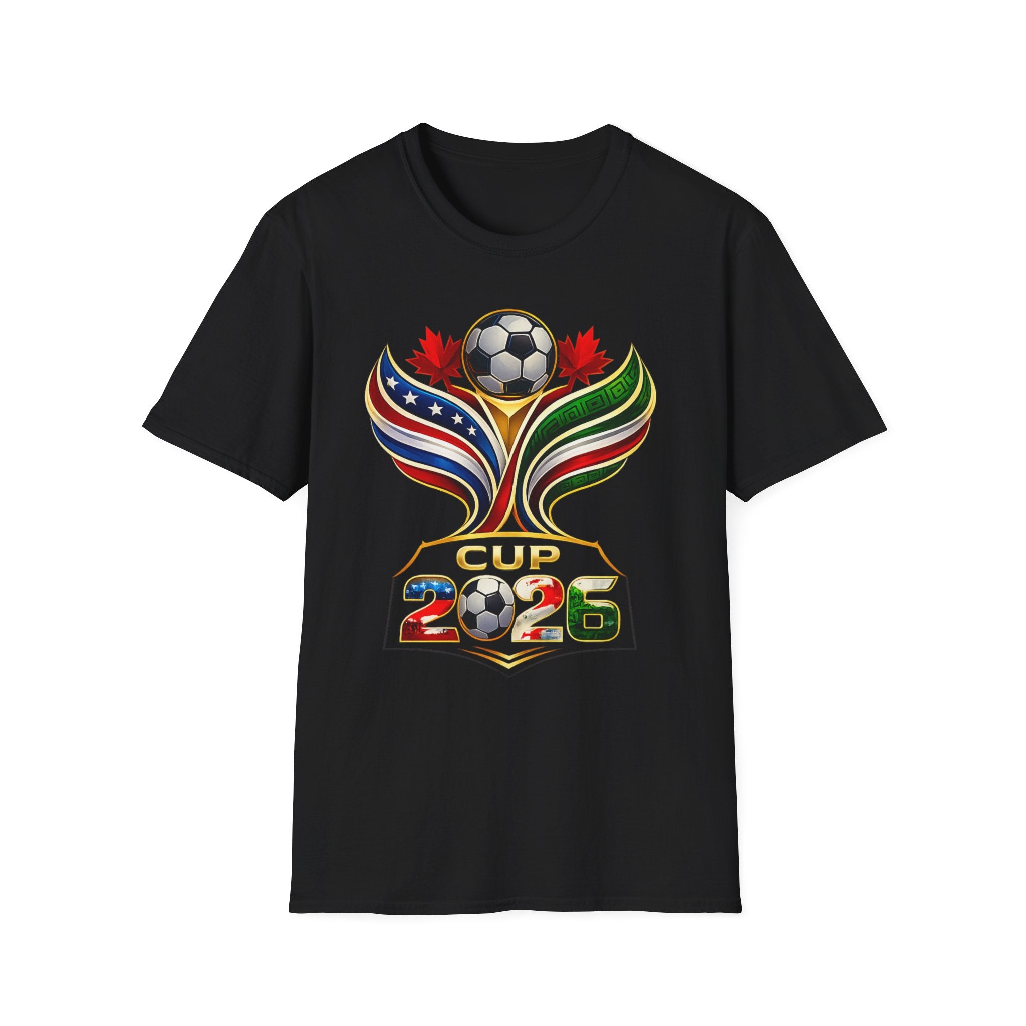 World Football 2026 T-Shirt | USA Mexico Canada Soccer Fan Shirt | North America Cup 2026 Tee | Limited Edition