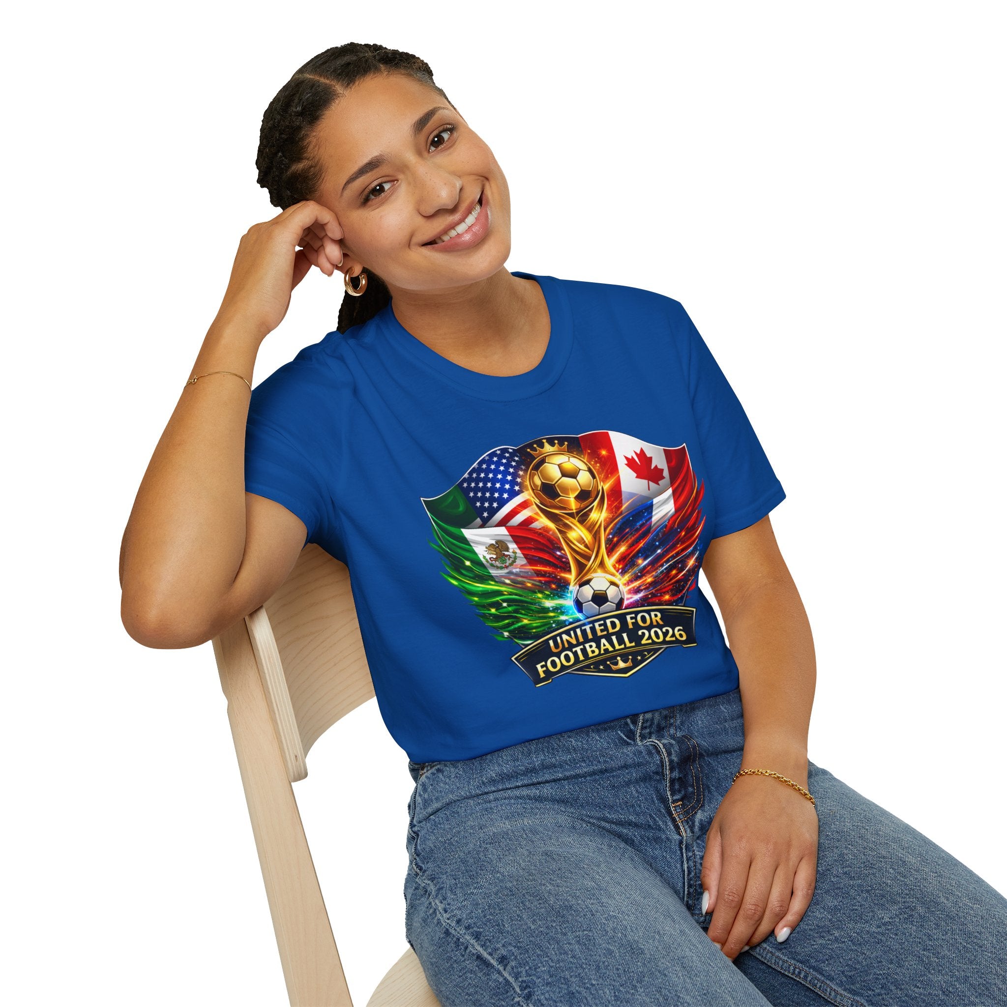 United For Football 2026 T-Shirt | USA Mexico Canada Soccer Fan Shirt | World Football 2026 Tee | Limited Edition