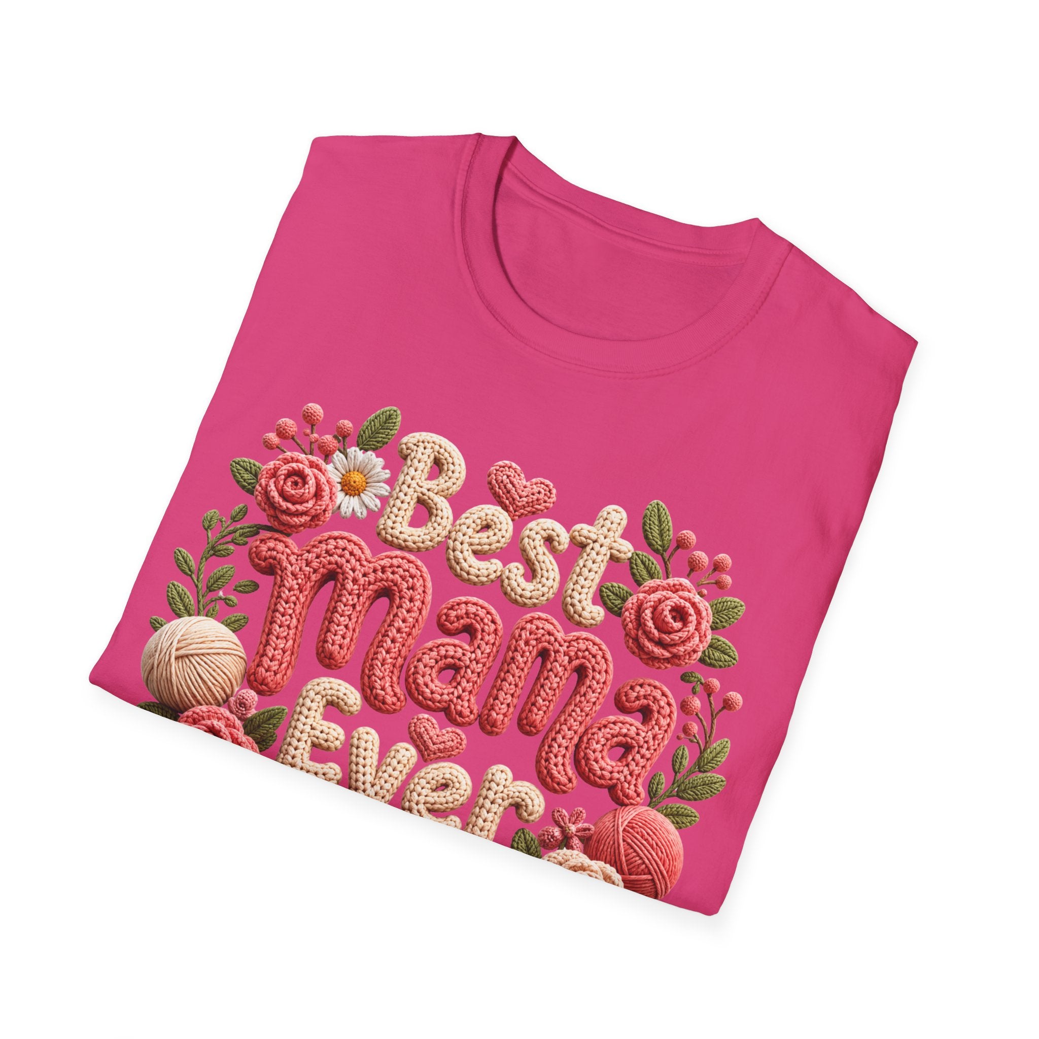 Best Mama Ever Floral T-Shirt — Mother's Day Gift Tee