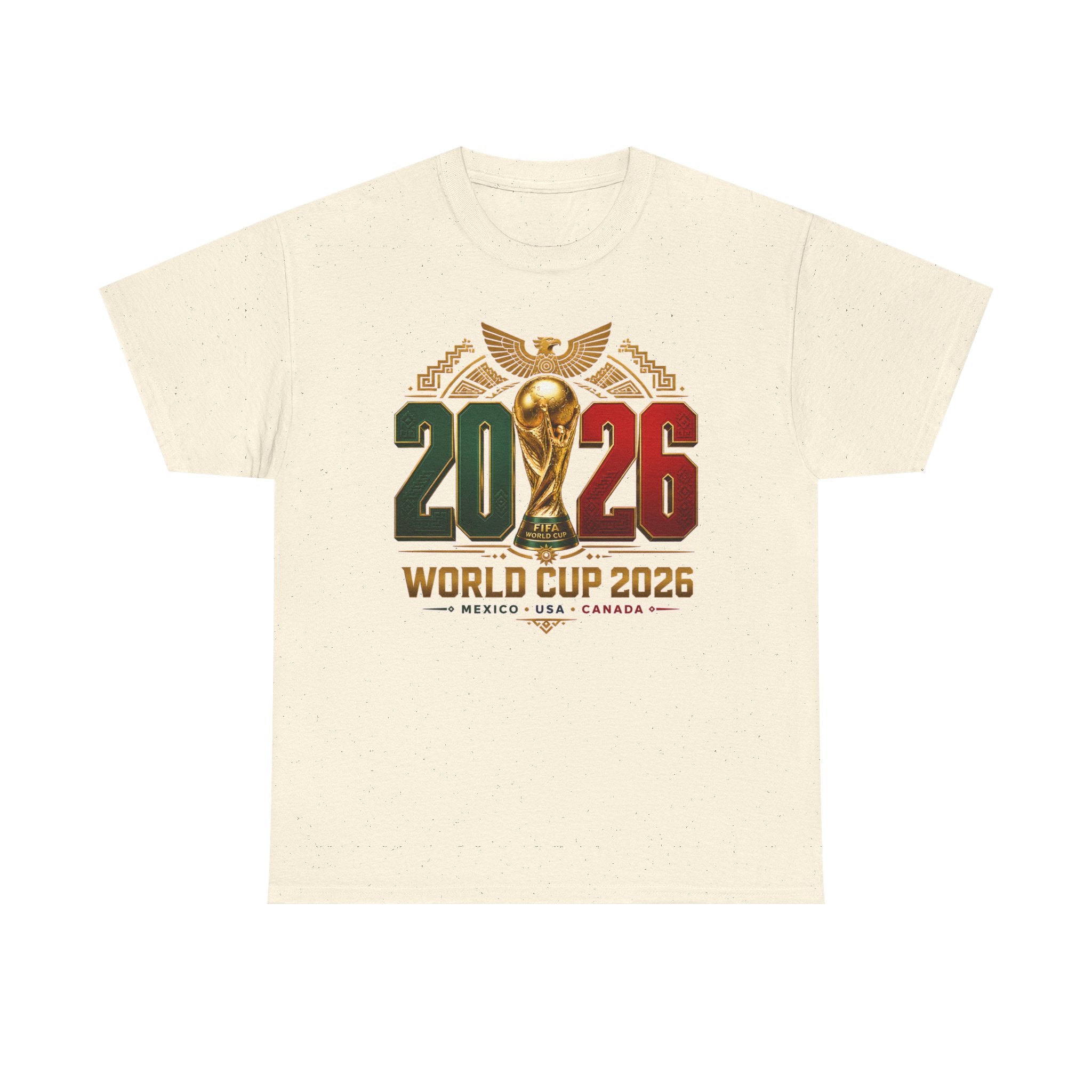 Mexican World Cup 2026 T-Shirt — Mexico USA Canada Soccer Trophy Design