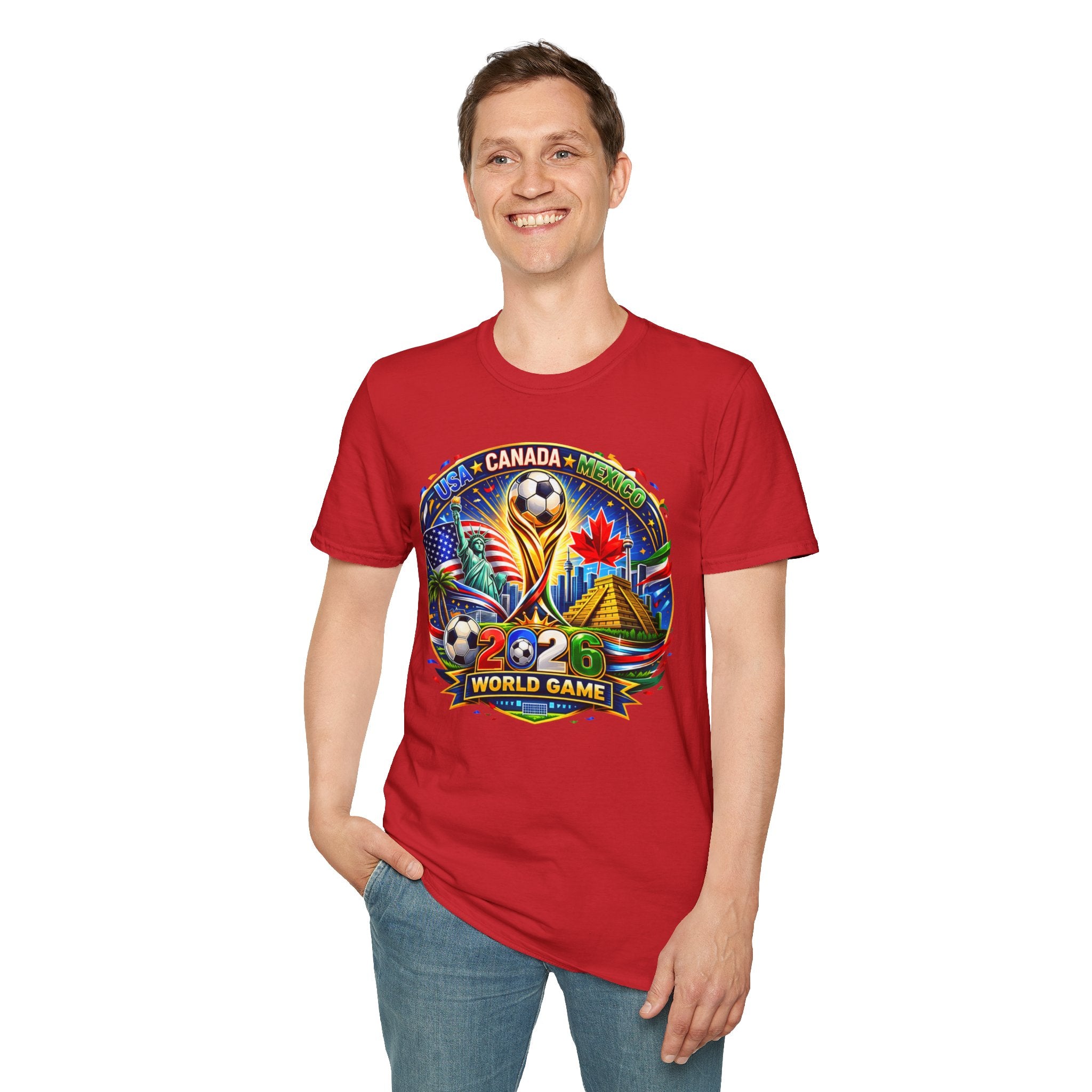 2026 World Game Canada Soccer T-Shirt — International Soccer Tournament Tee