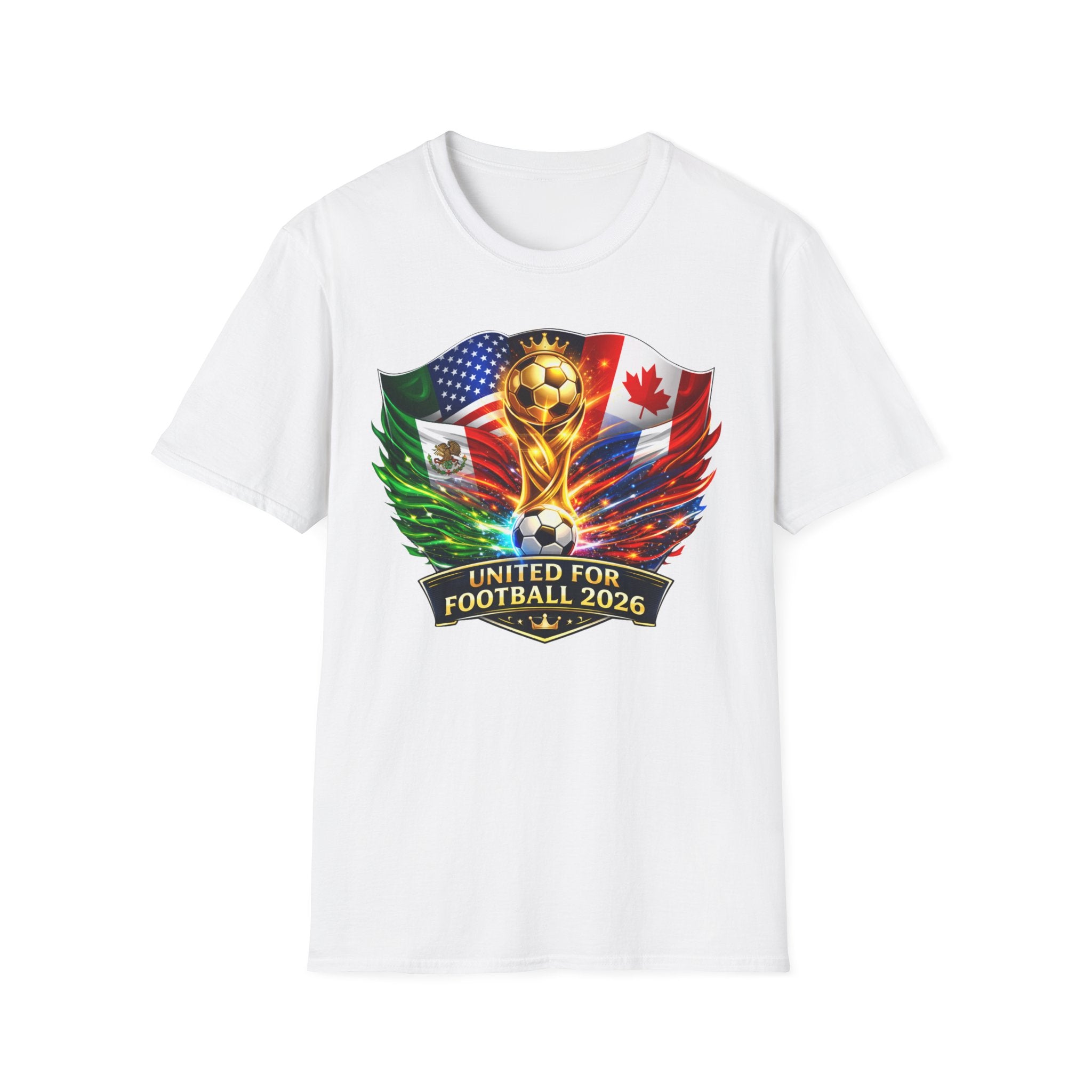 United For Football 2026 T-Shirt | USA Mexico Canada Soccer Fan Shirt | World Football 2026 Tee | Limited Edition
