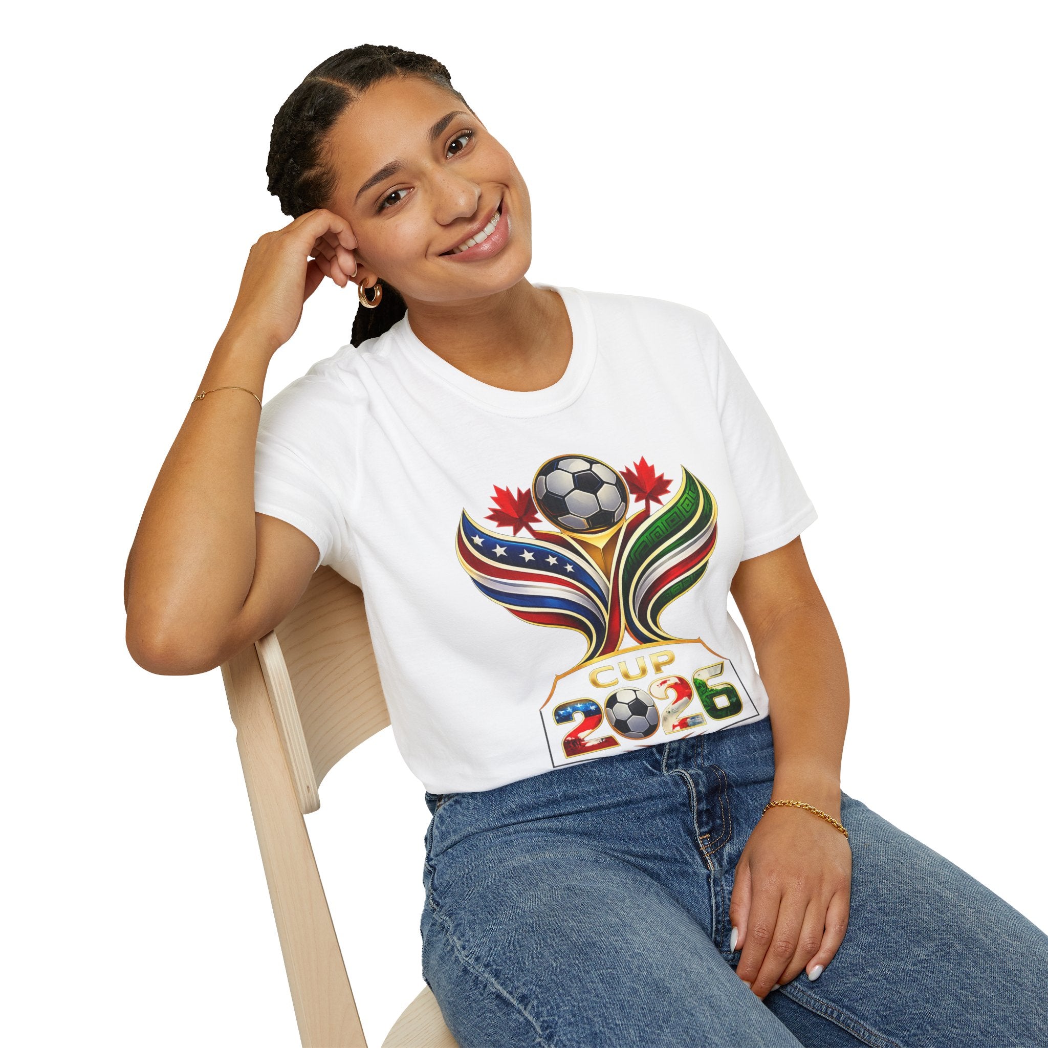 World Football 2026 T-Shirt | USA Mexico Canada Soccer Fan Shirt | North America Cup 2026 Tee | Limited Edition