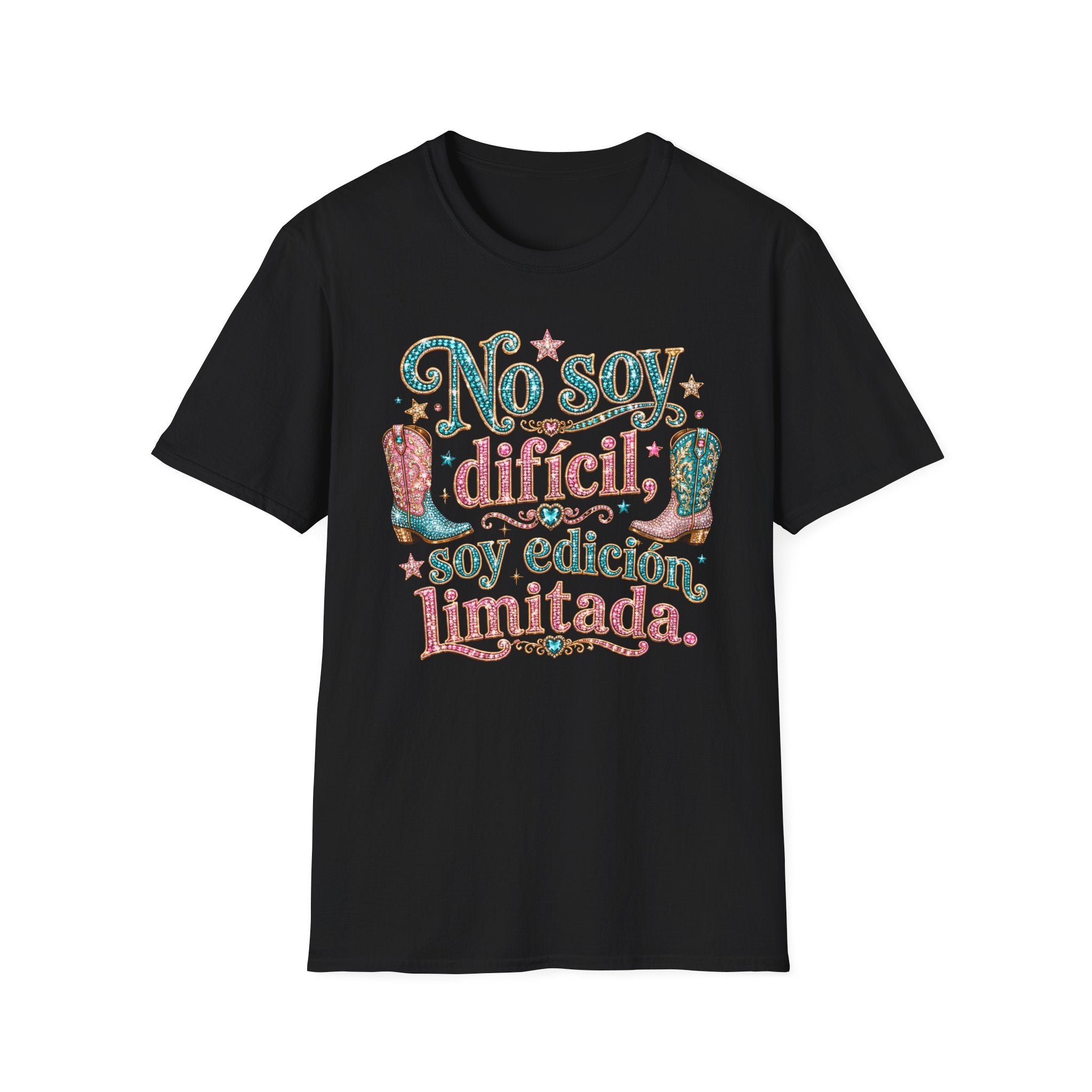 No Soy Difícil Soy Edición Limitada Graphic T-Shirt