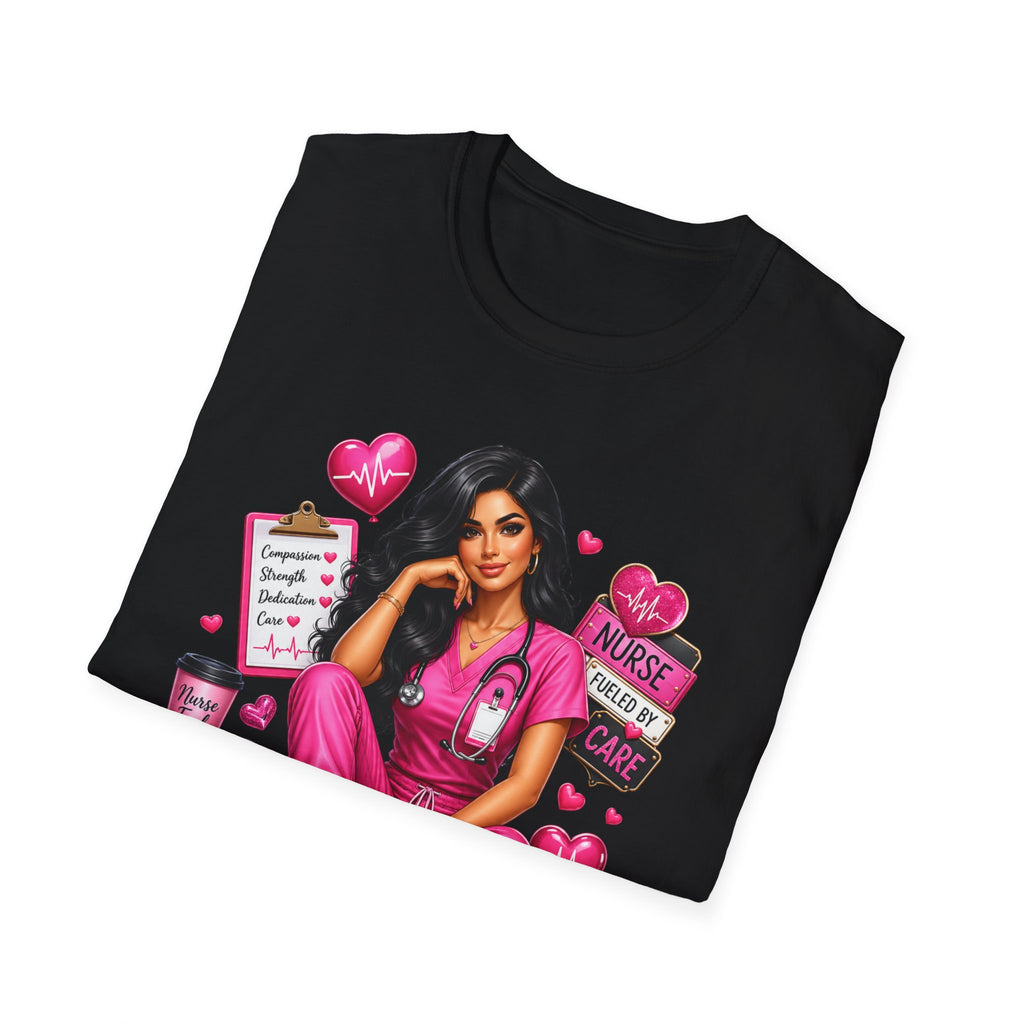 Nurse Life Pink Scrubs T-Shirt — Cute Nurse Graphic Tee