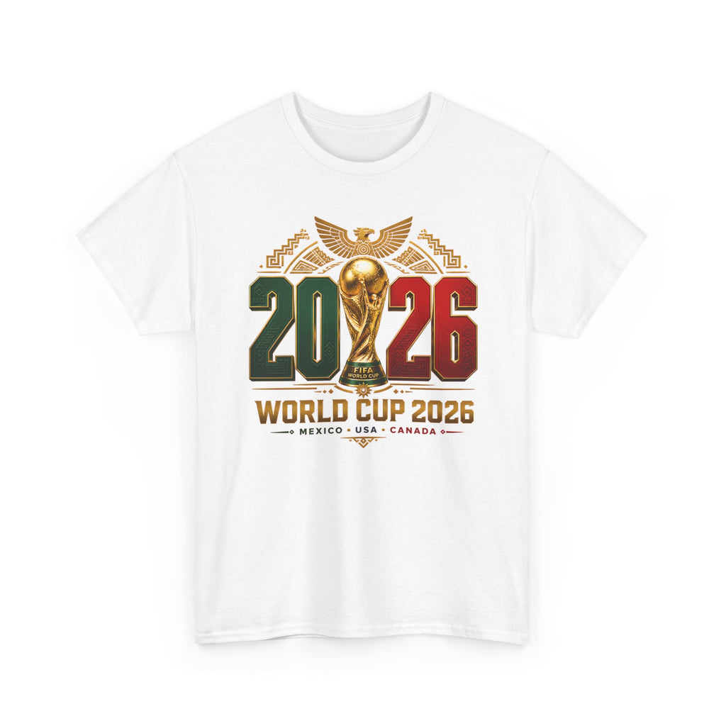 Mexican World Cup 2026 T-Shirt — Mexico USA Canada Soccer Trophy Design