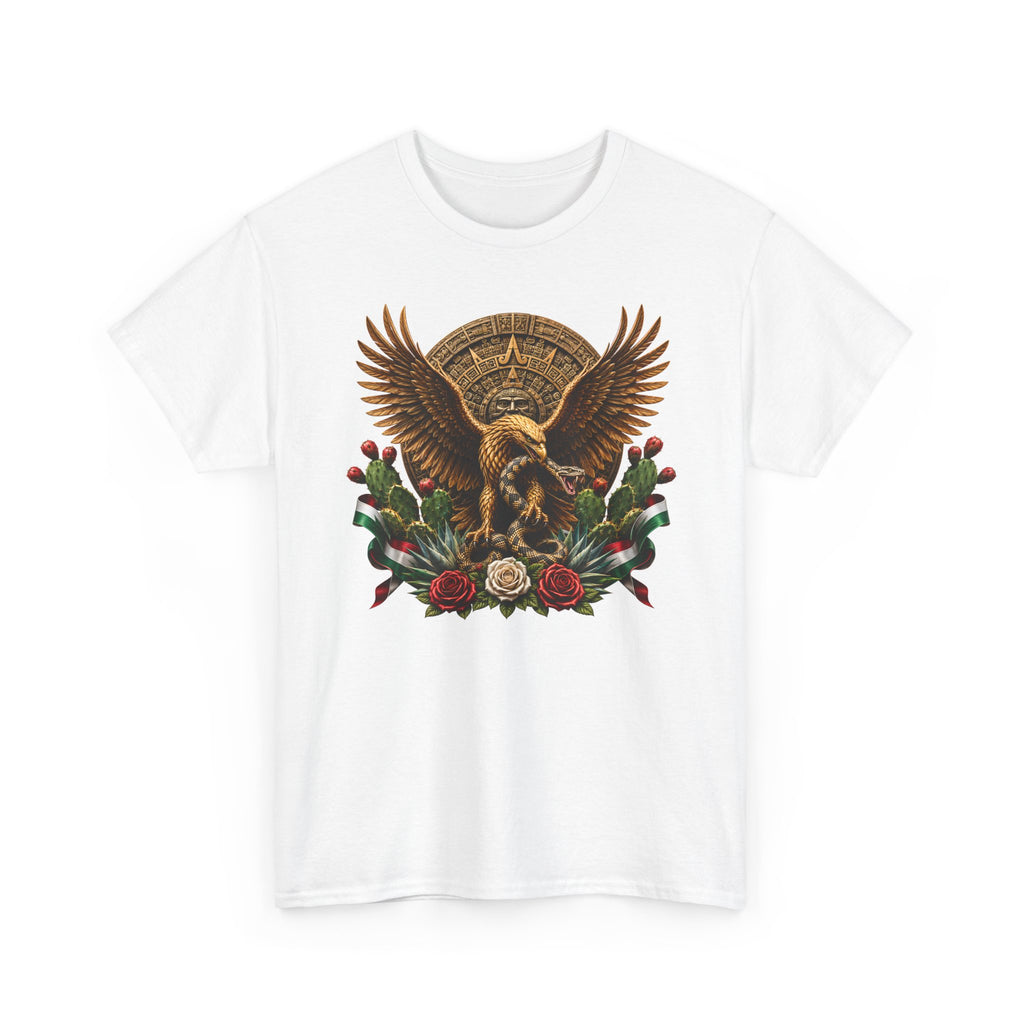 Mexican Golden Eagle T-Shirt | Playera Mexicana Águila Dorada