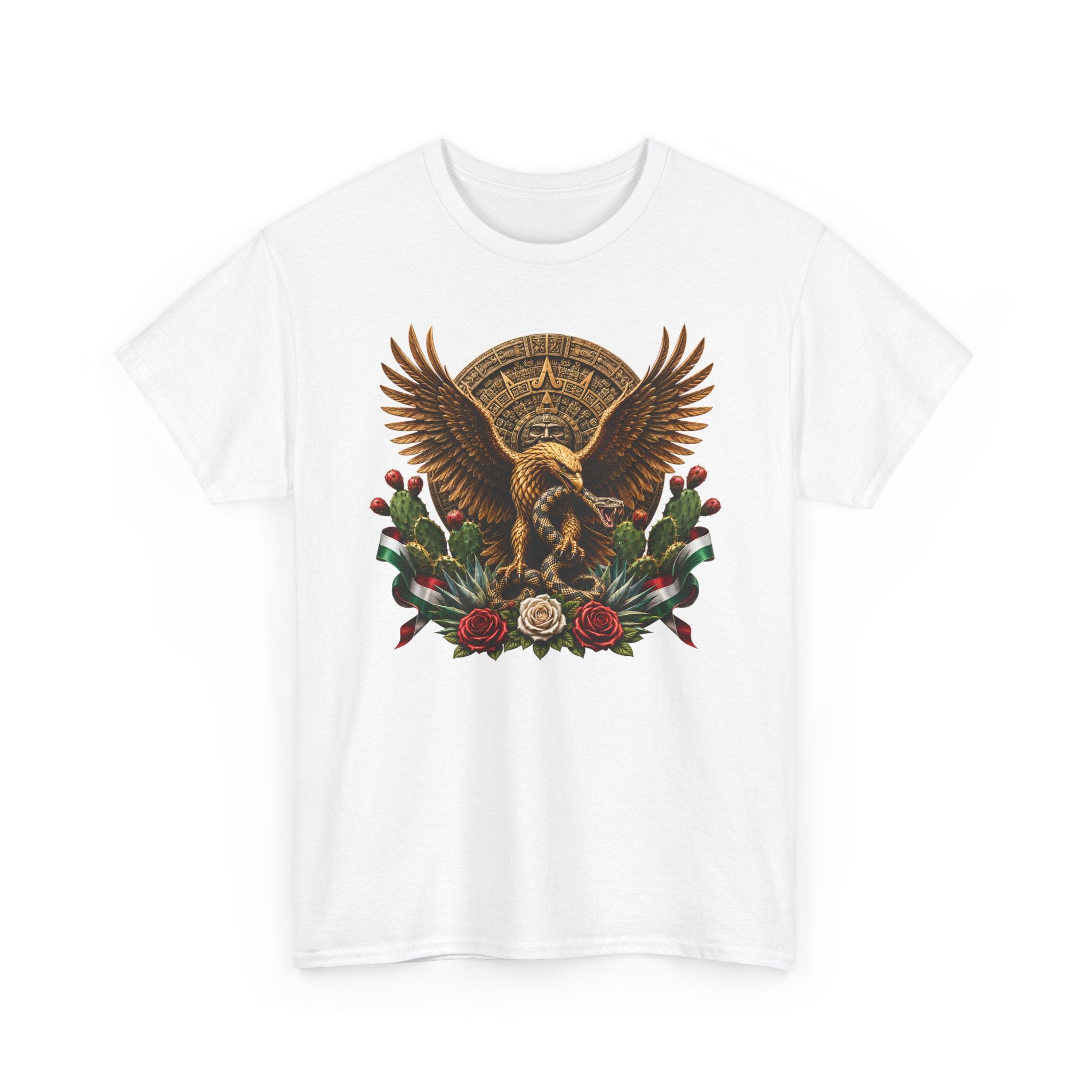 Mexican Golden Eagle T-Shirt | Playera Mexicana Águila Dorada