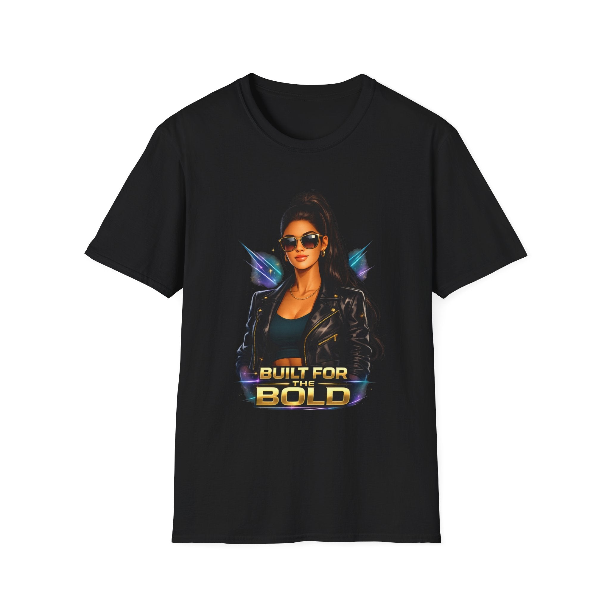 Bold Woman Graphic T-Shirt — "Built for the Bold" Inspirational Tee