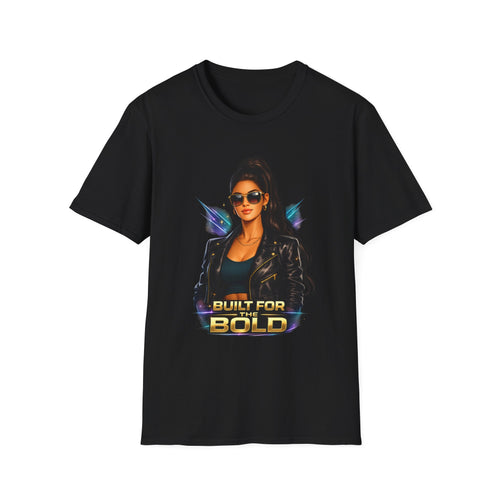 Bold Woman Graphic T-Shirt — "Built for the Bold" Inspirational Tee