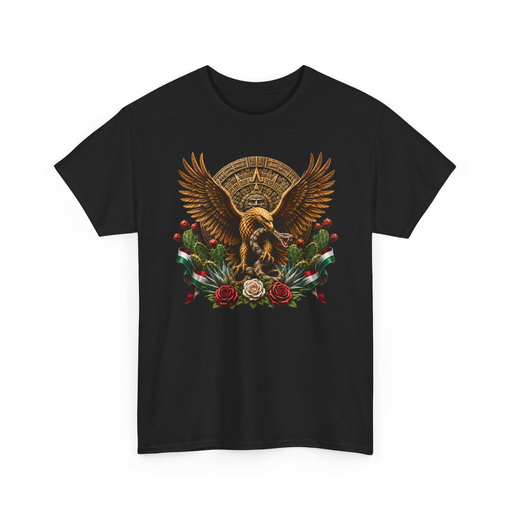 Mexican Golden Eagle T-Shirt | Playera Mexicana Águila Dorada