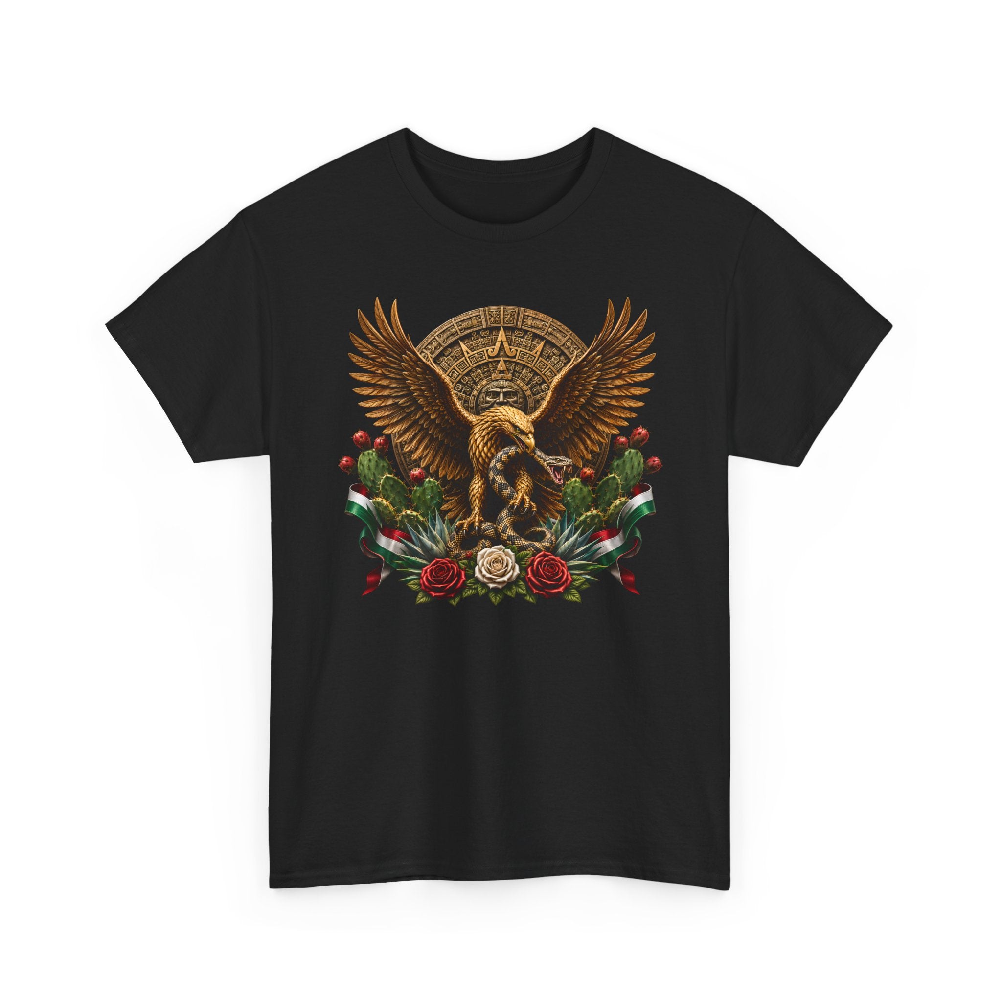 Mexican Golden Eagle T-Shirt | Playera Mexicana Águila Dorada