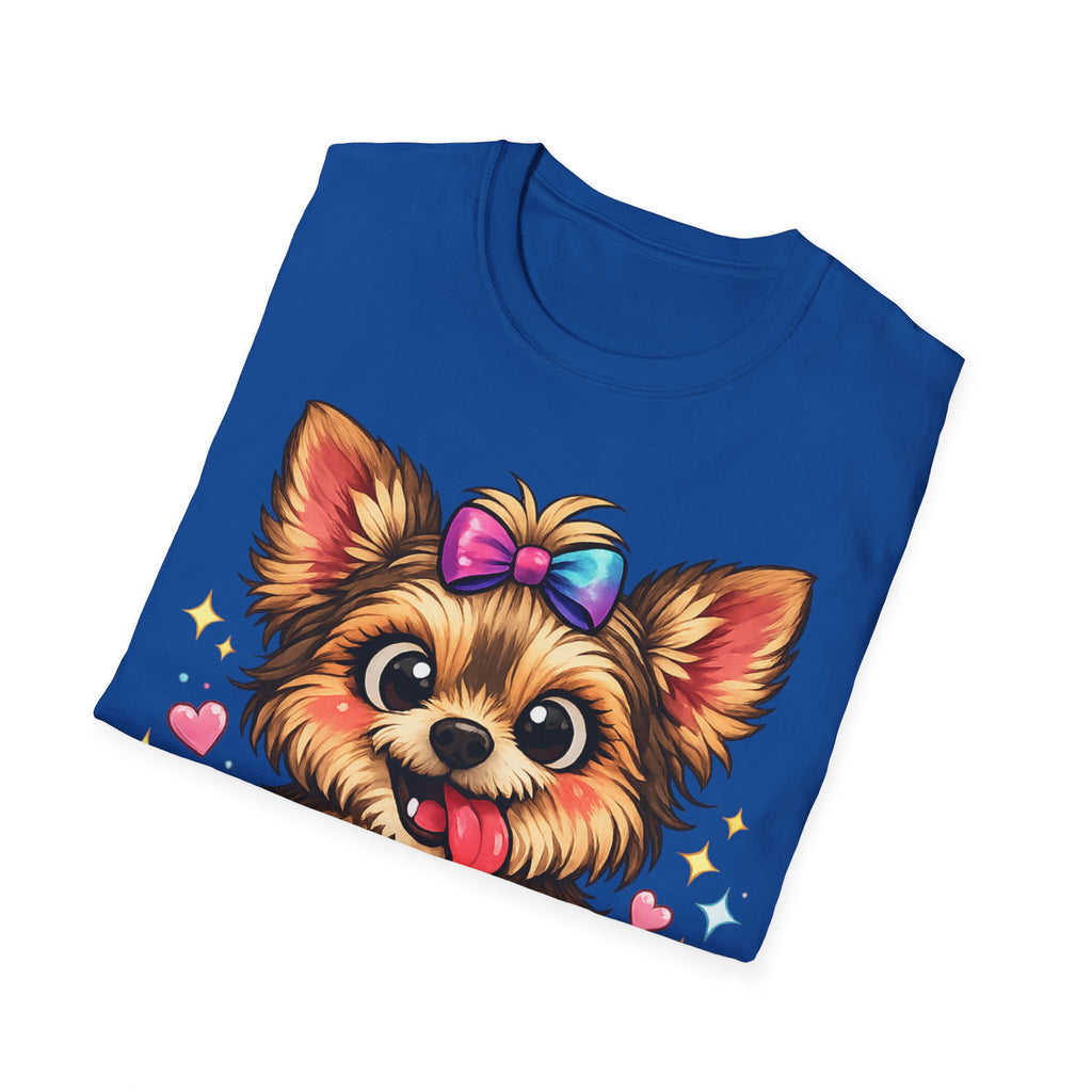 Sweet But A Little Crazy Dog T-Shirt — Cute Yorkshire Pup Graphic Tee