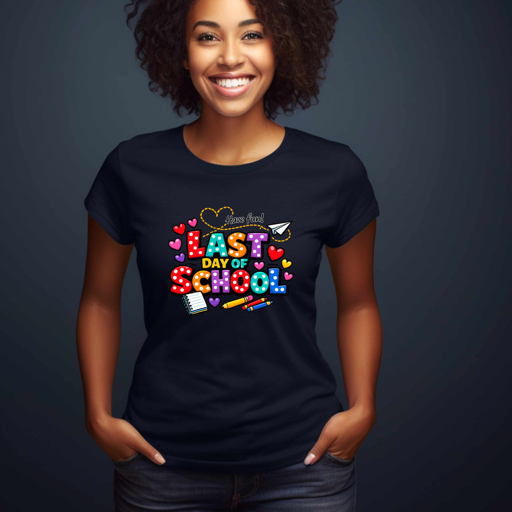Last Day of School Shirt Kids – Fun Colorful End of Year T-Shirt for Students & Teachers
